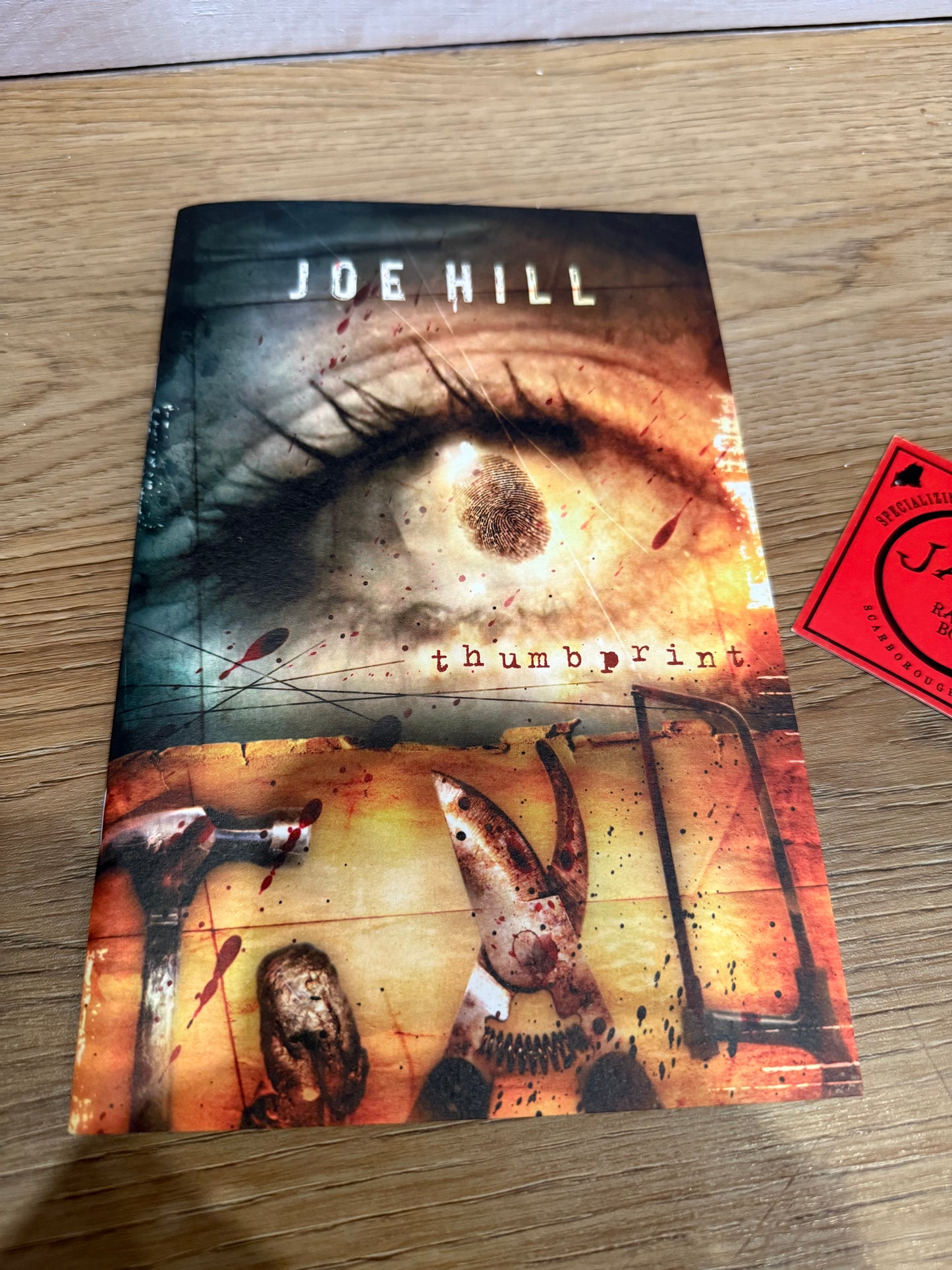 Joe Hill, Thumbprint, Signed/Limited #12 Chapbook, Subterranean Press