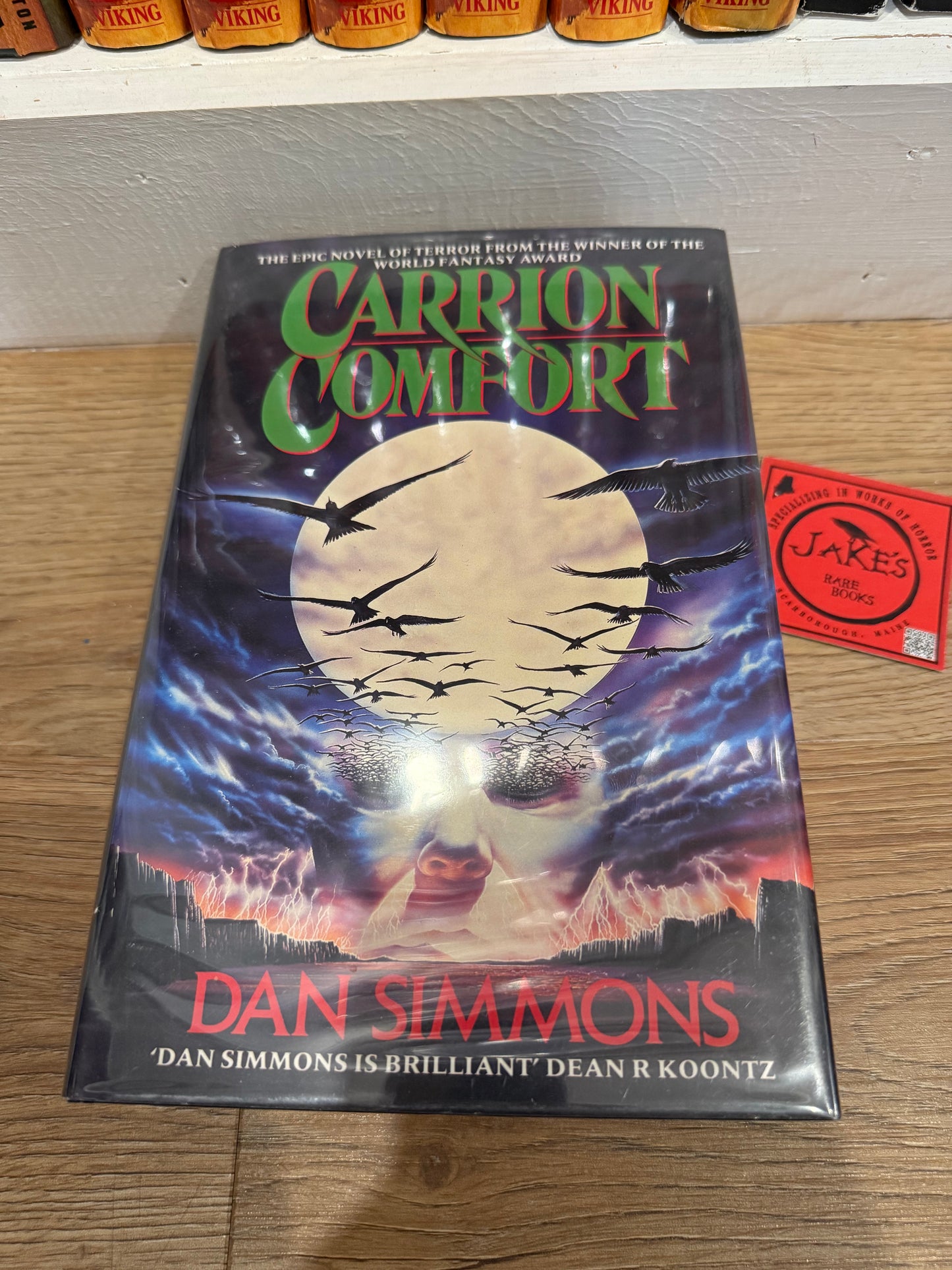 Dan Simmons, Carrion Comfort, UK First Edition SIGNED