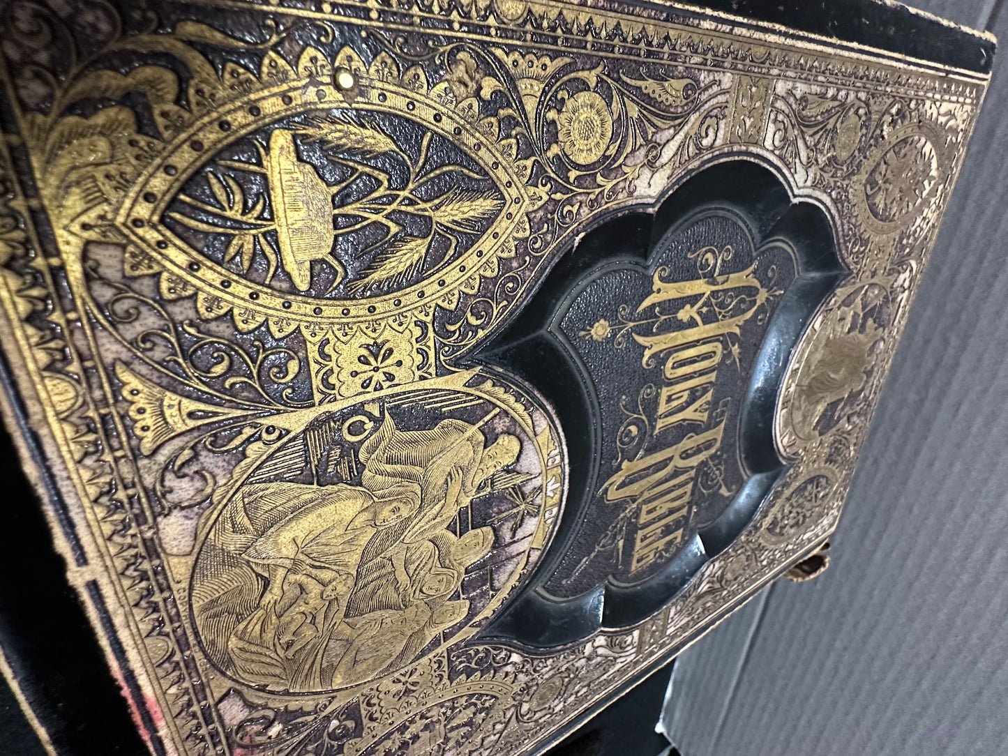 Stephen King, Salem’s Lot, Production Used Antique Bible, With Hand Drawings