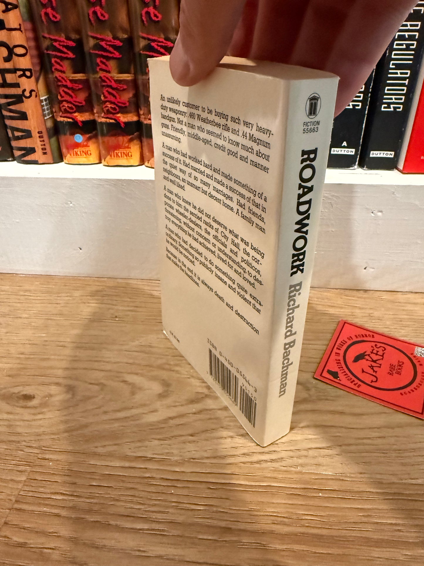 Stephen King, Roadwork, UK First Edition, NEL Publishing