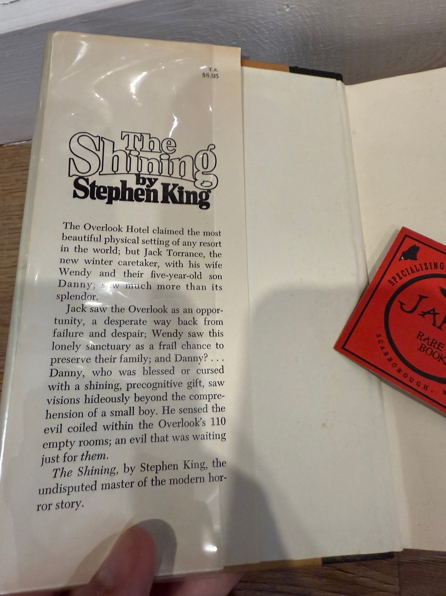 Stephen King, The Shining, First Edition, Doubleday Publishing