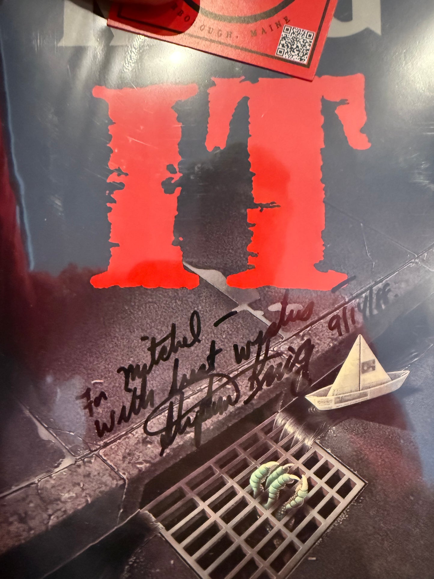 Stephen King, It, First Edition, INSCRIBED on Dustjacket