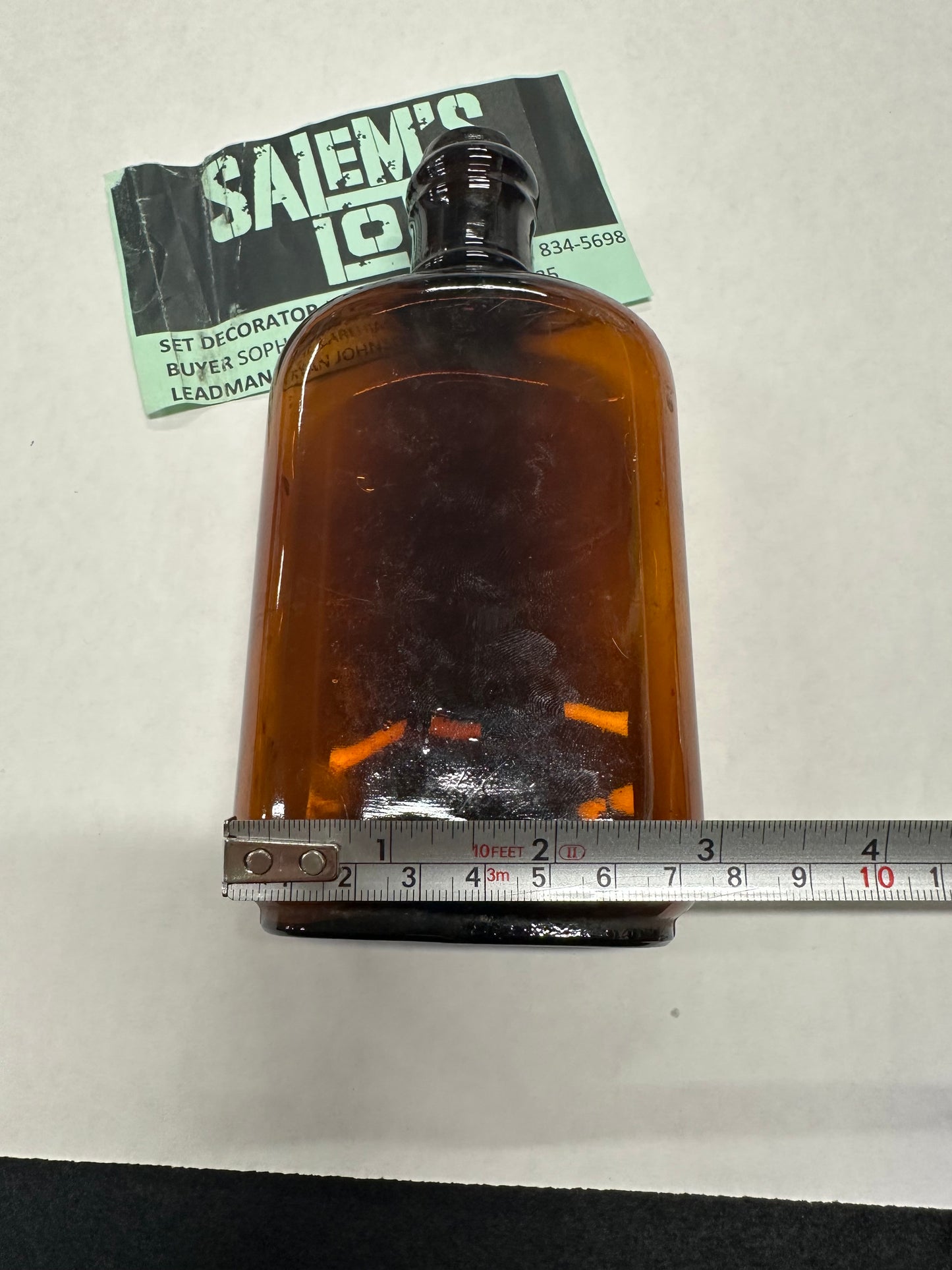 Salem’s Lot, Antique Glass Medicine Bottle, Screen Used, Max Production 2024