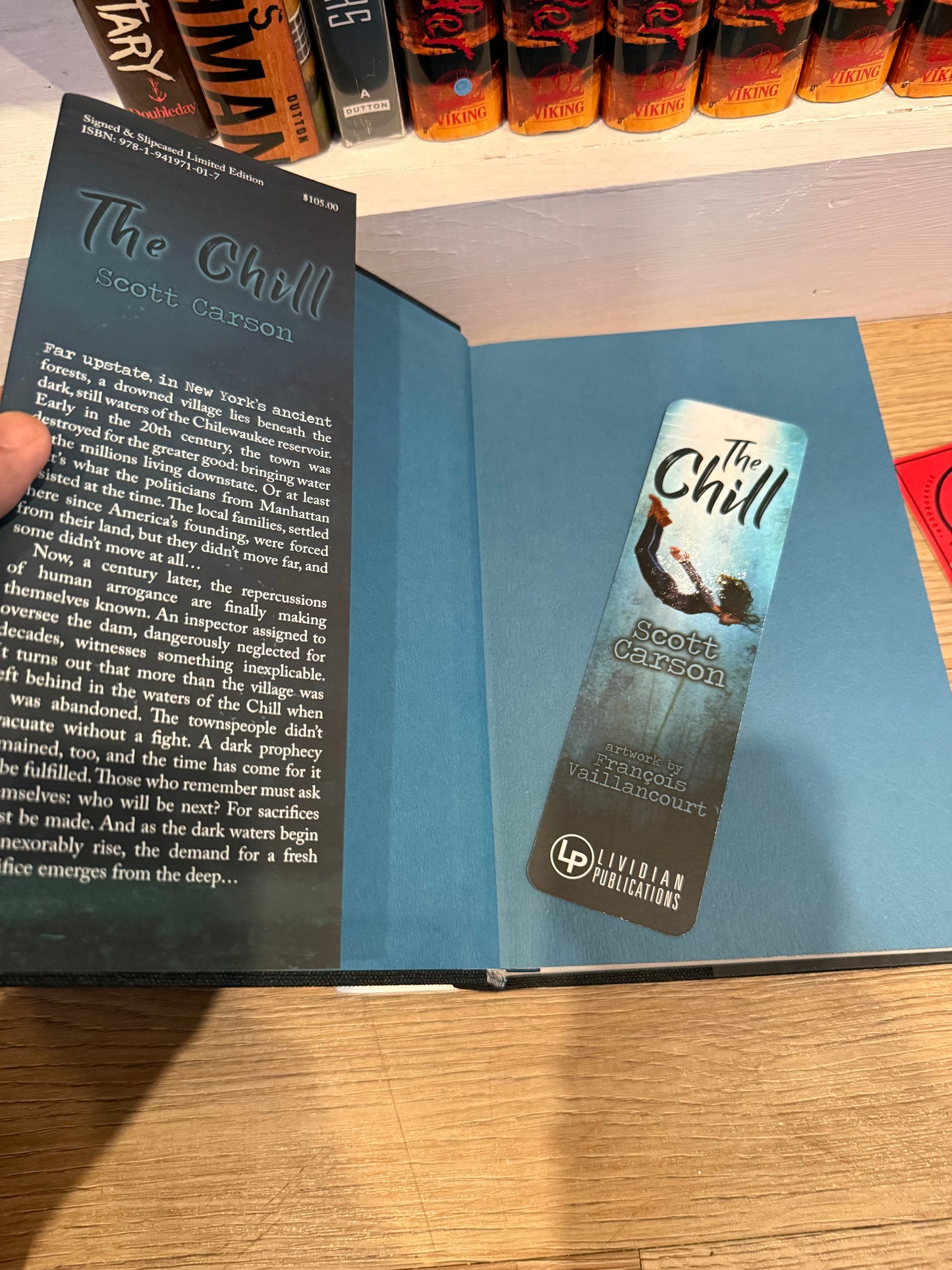 Scott Carson, The Chill, Signed/Limited #214, Lividian Press
