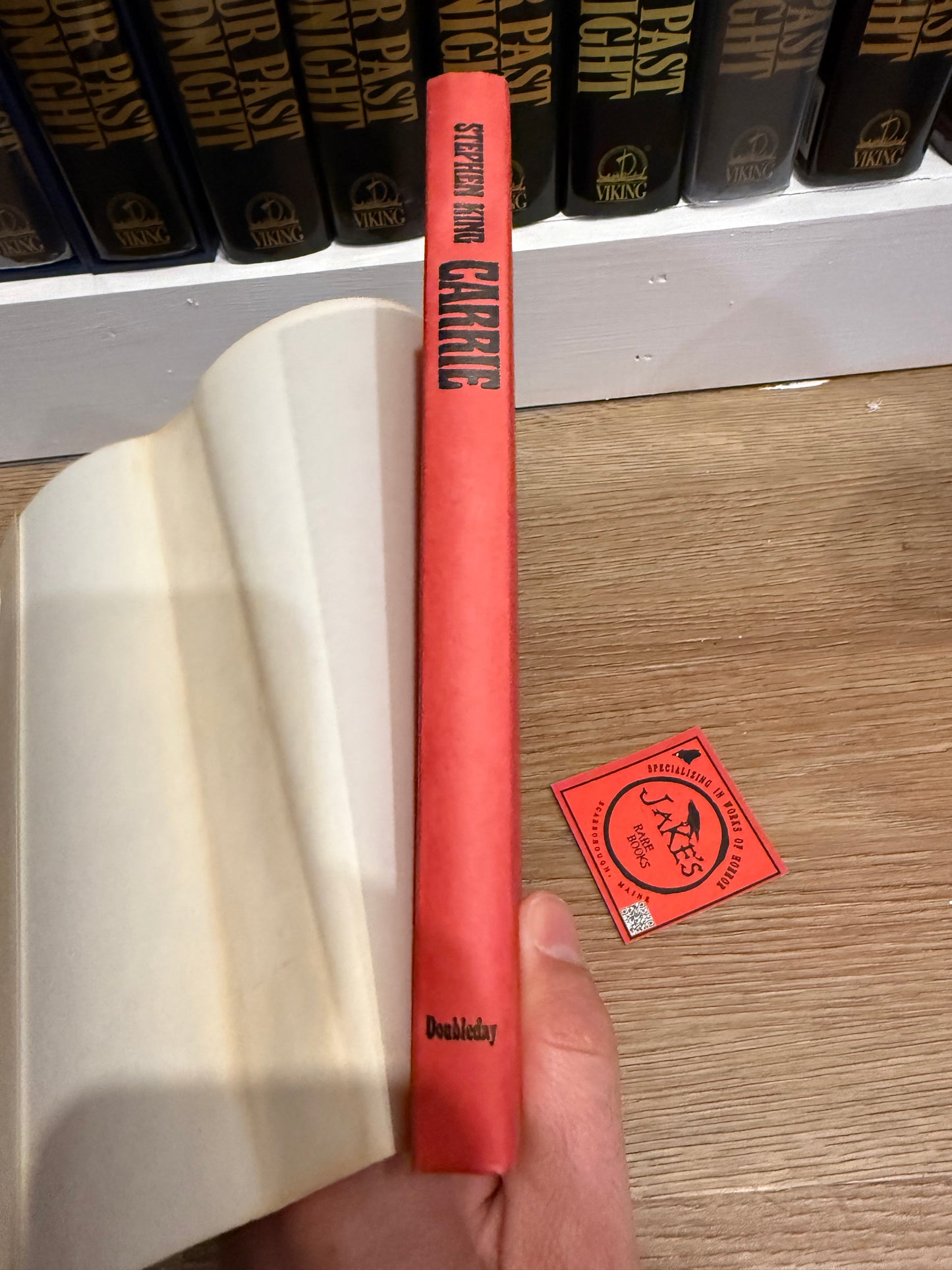 Stephen King, Carrie, Book Club Edition, Doubleday Publishing