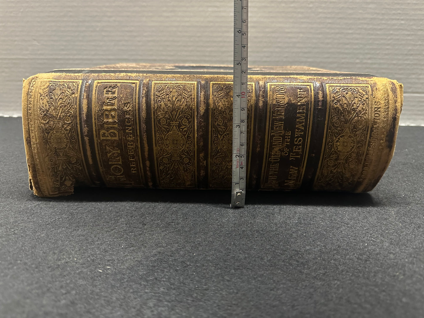 Stephen King, Salem’s Lot, Production Used Antique Bible, With Hand Drawings