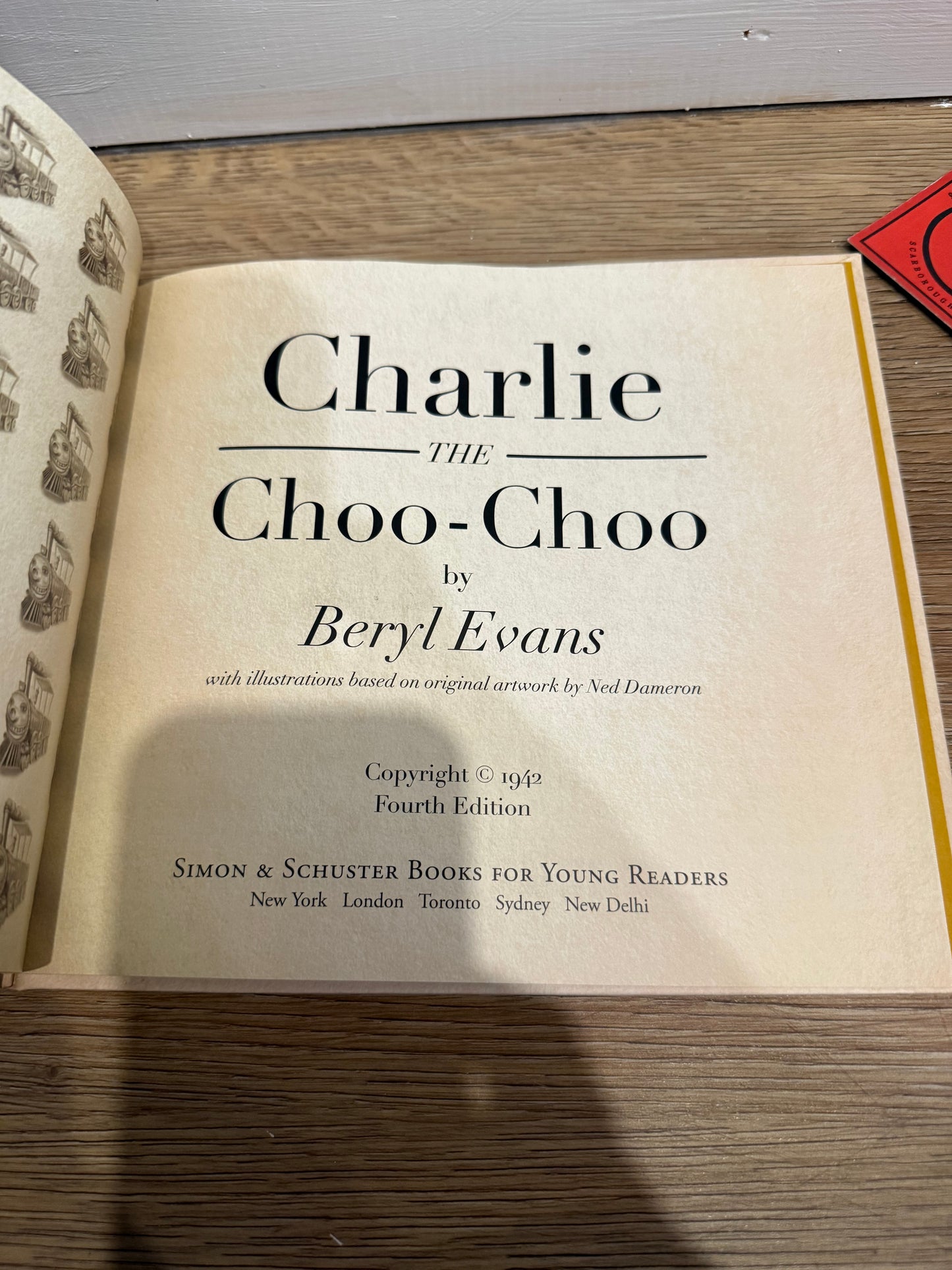Stephen King (writing as Beryl Evans), Charlie the Choo Choo, First Edition, Simon and Schuster