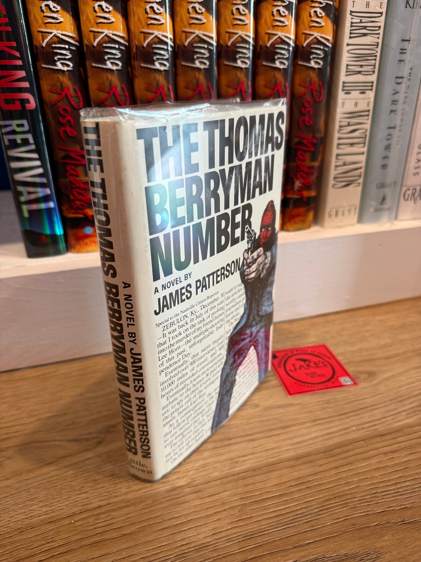 James Patterson, The Thomas Berryman Number, Little Brown Publishing