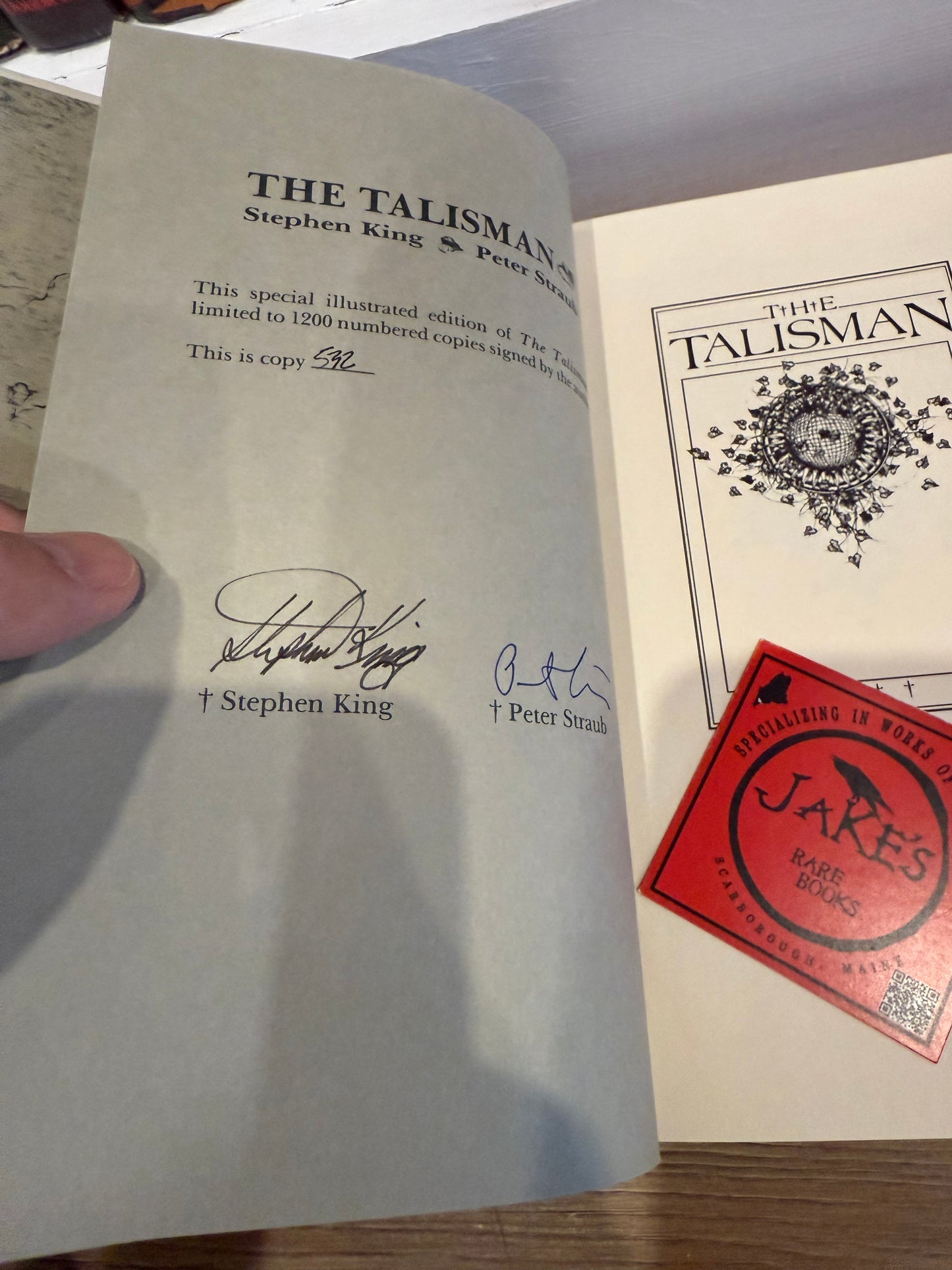 Stephen King, The Talisman, Signed/Limited #533, Grant Publishing