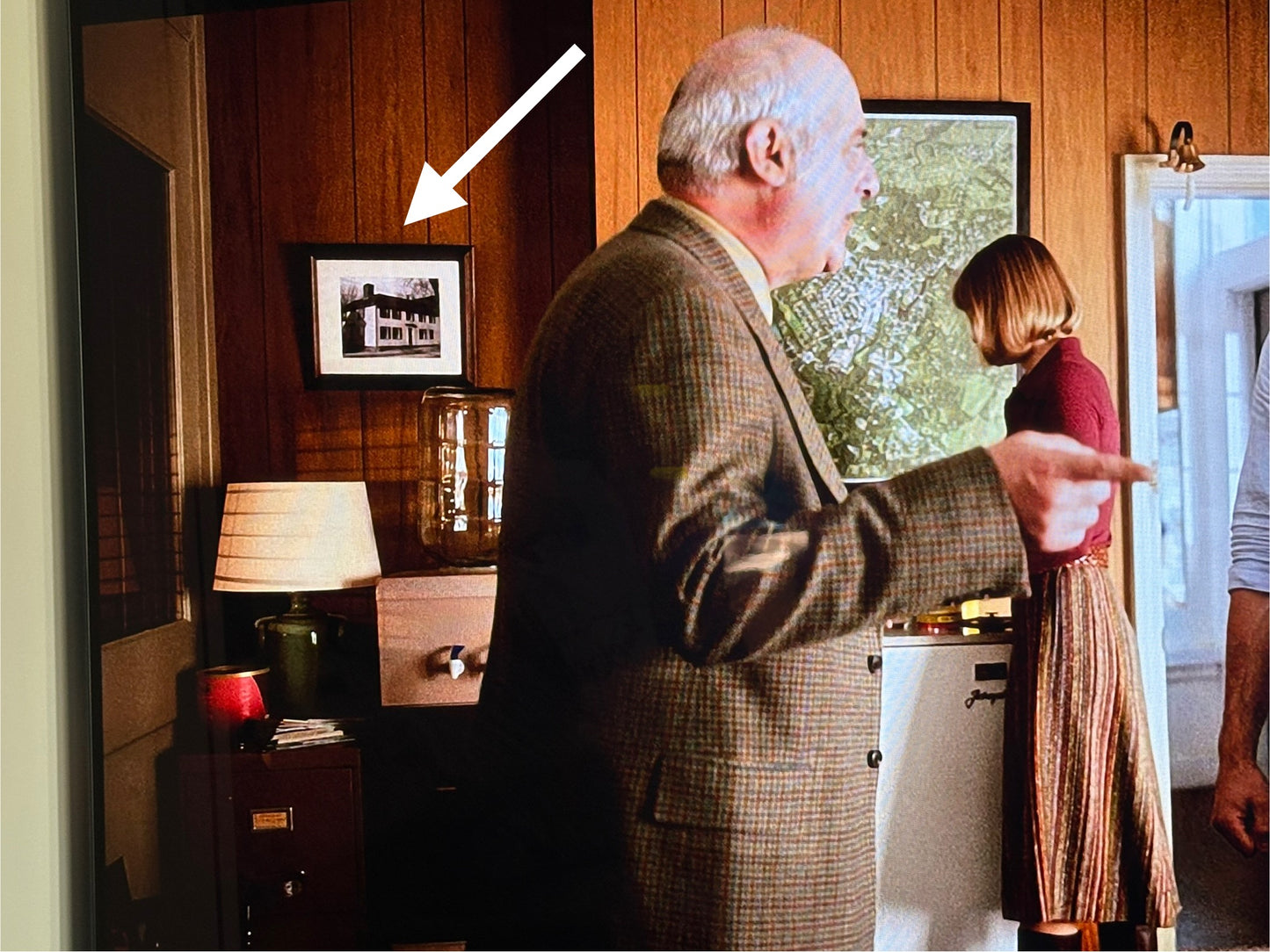 Stephen King, Salem’s Lot, Screen Used Framed Photo from Crocket’s Real Estate