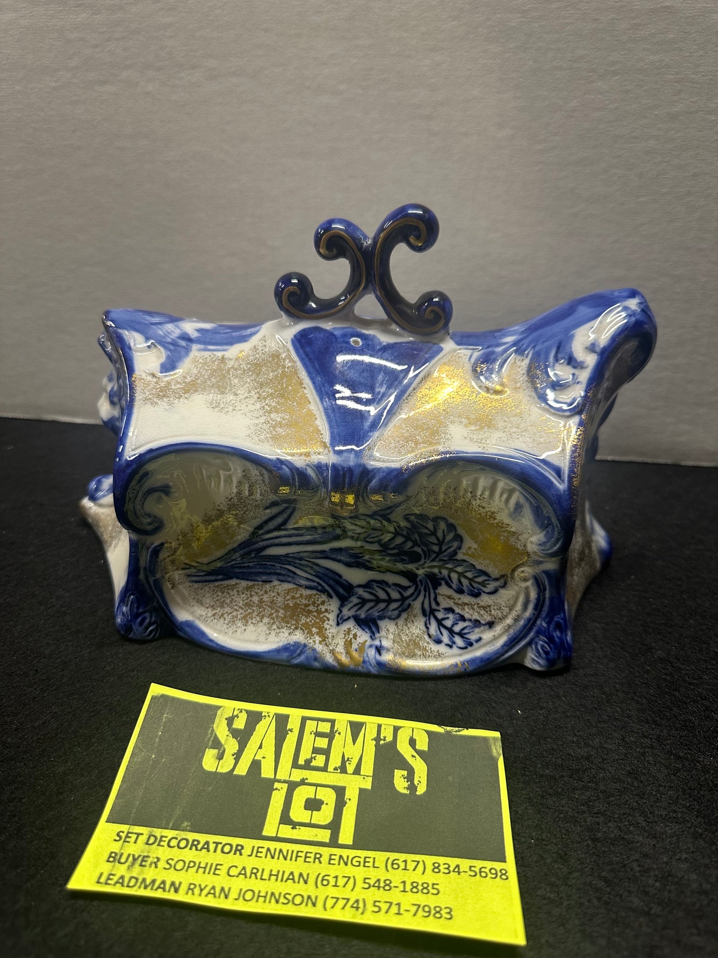 Stephen King, Salem’s Lot, Screen Used Antique Ceramic Box