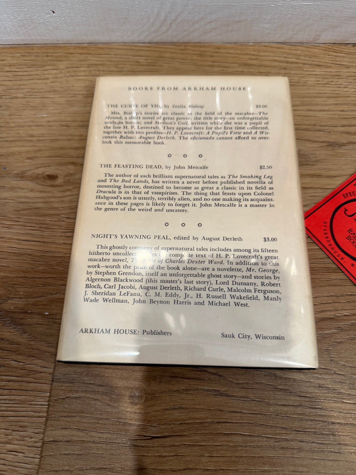 HP Lovecraft, The Survivor and Others, Arkham House