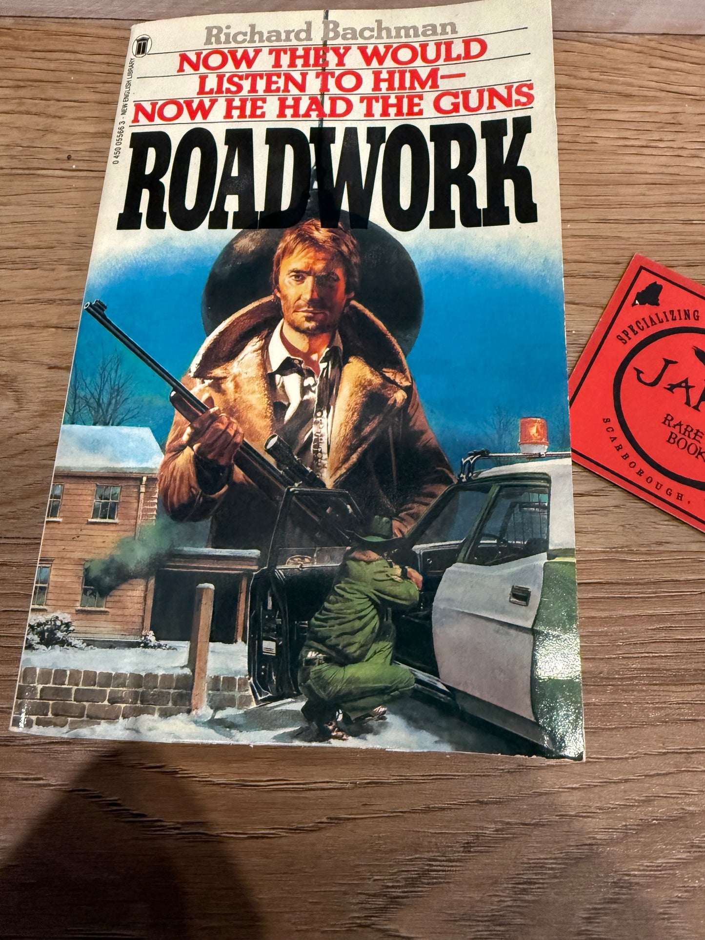Stephen King, Roadwork, UK First Edition, NEL Publishing