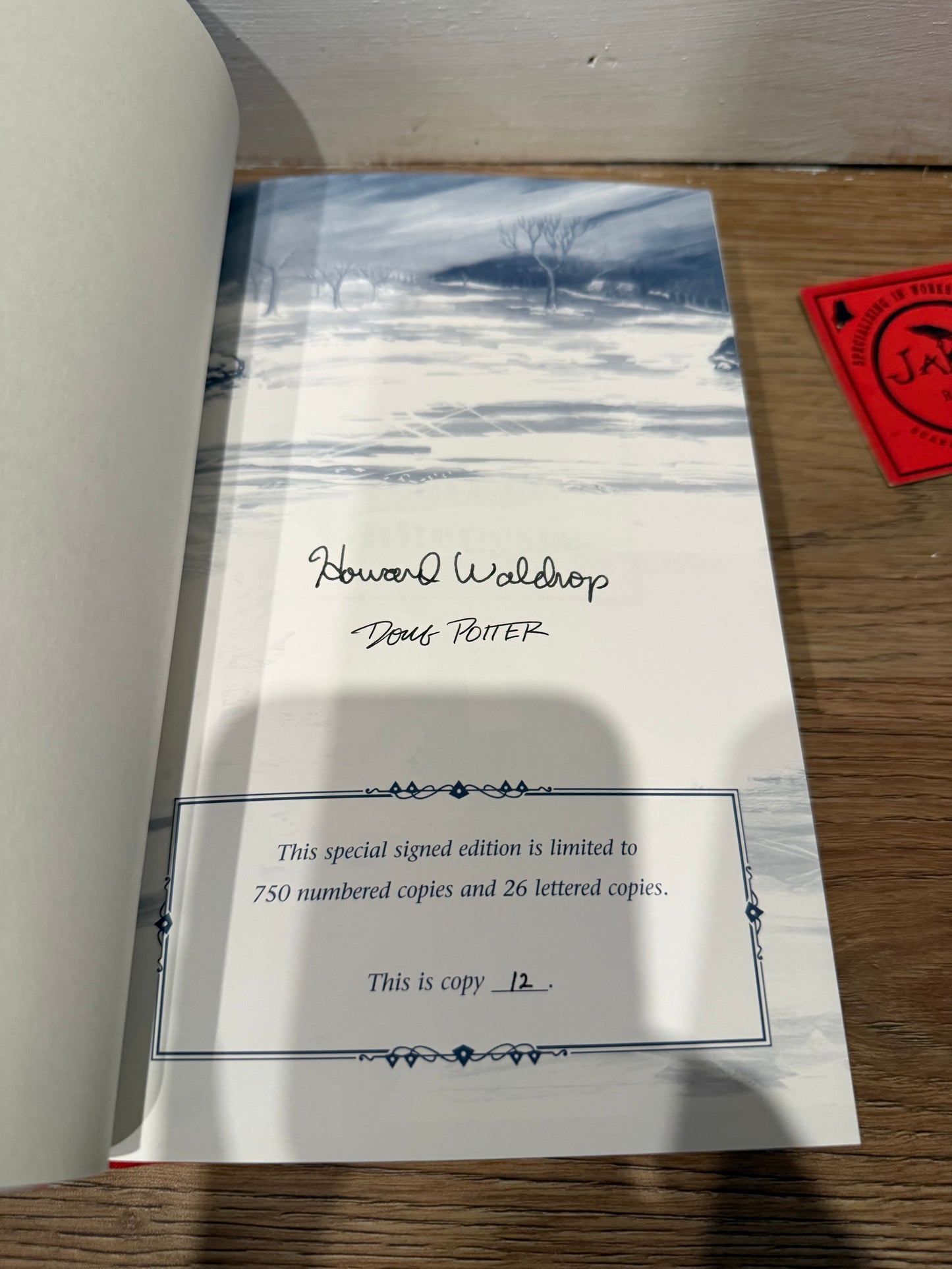 Howard Waldrop, Hearts of Whitenesse, Signed/Limited #12, Subterranean Press