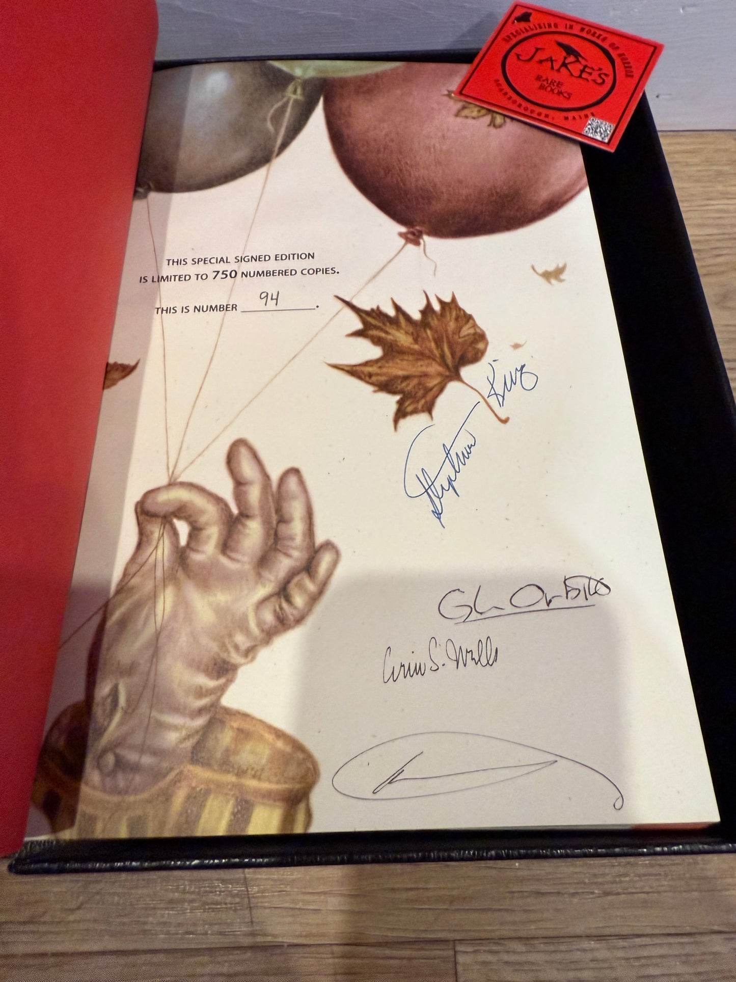 Stephen King, IT, Signed/Limited #94, Cemetery Dance