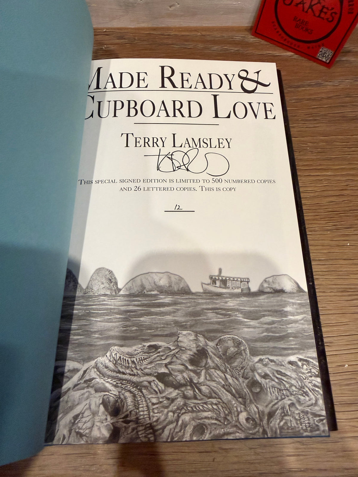 Terry Lamsley, Made Ready and Cupboard Live, Signed Limited #12, Subterranean Press