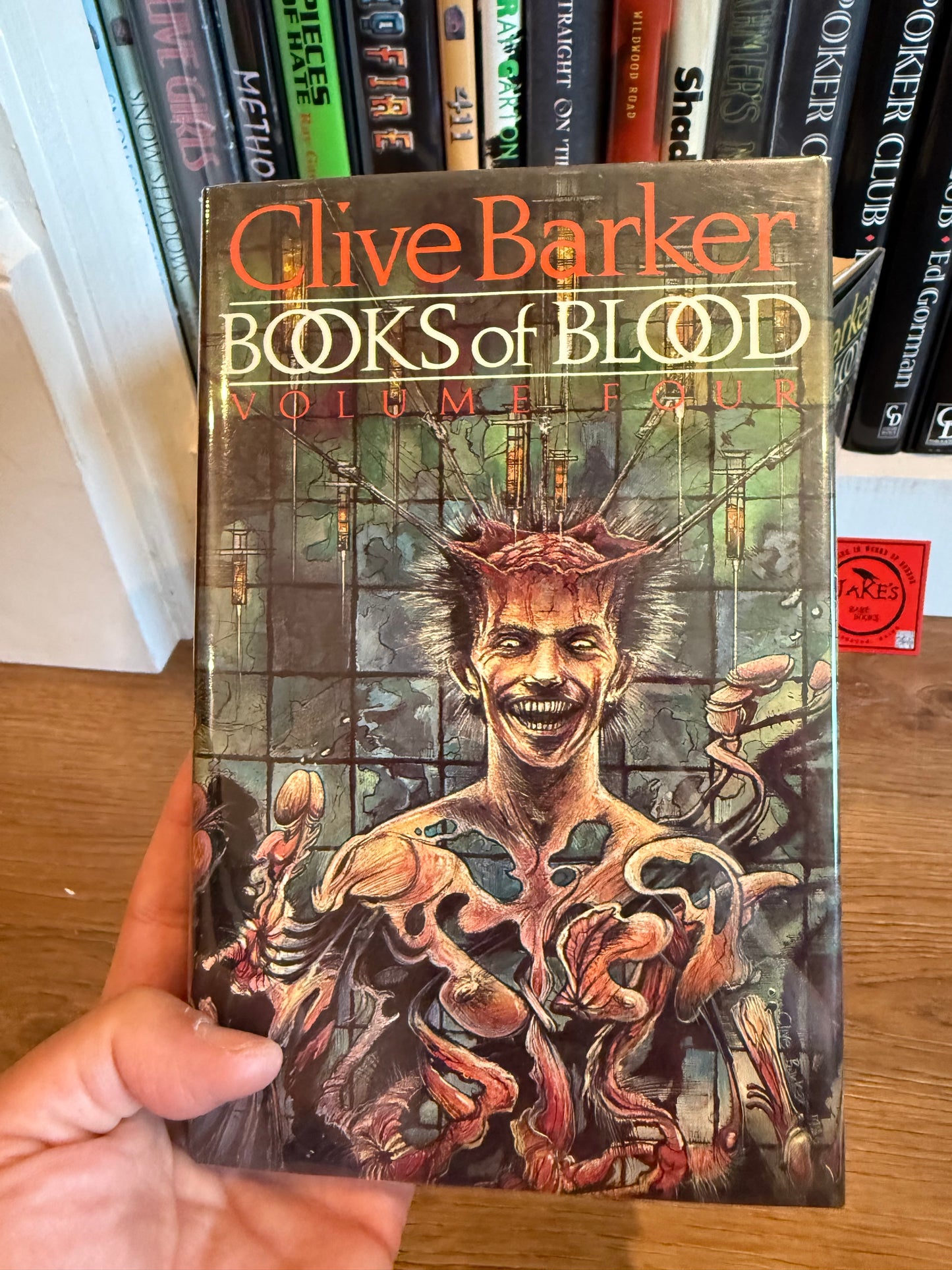 Clive Barker, Books of Blood, UK True First Edition 1-6 Set, Weidenfeld and Nicolson