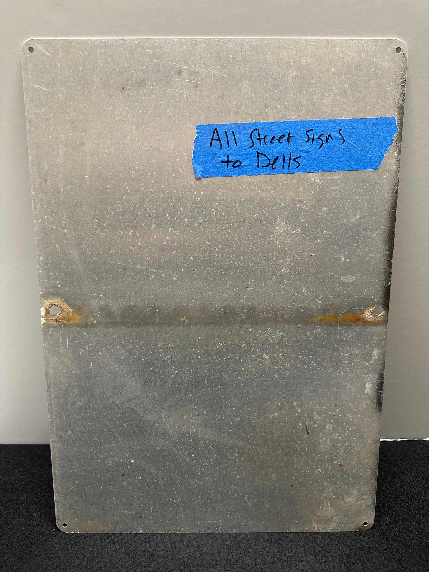 Stephen King, Salem’s Lot, Production Used Sign from Dell’s Bar