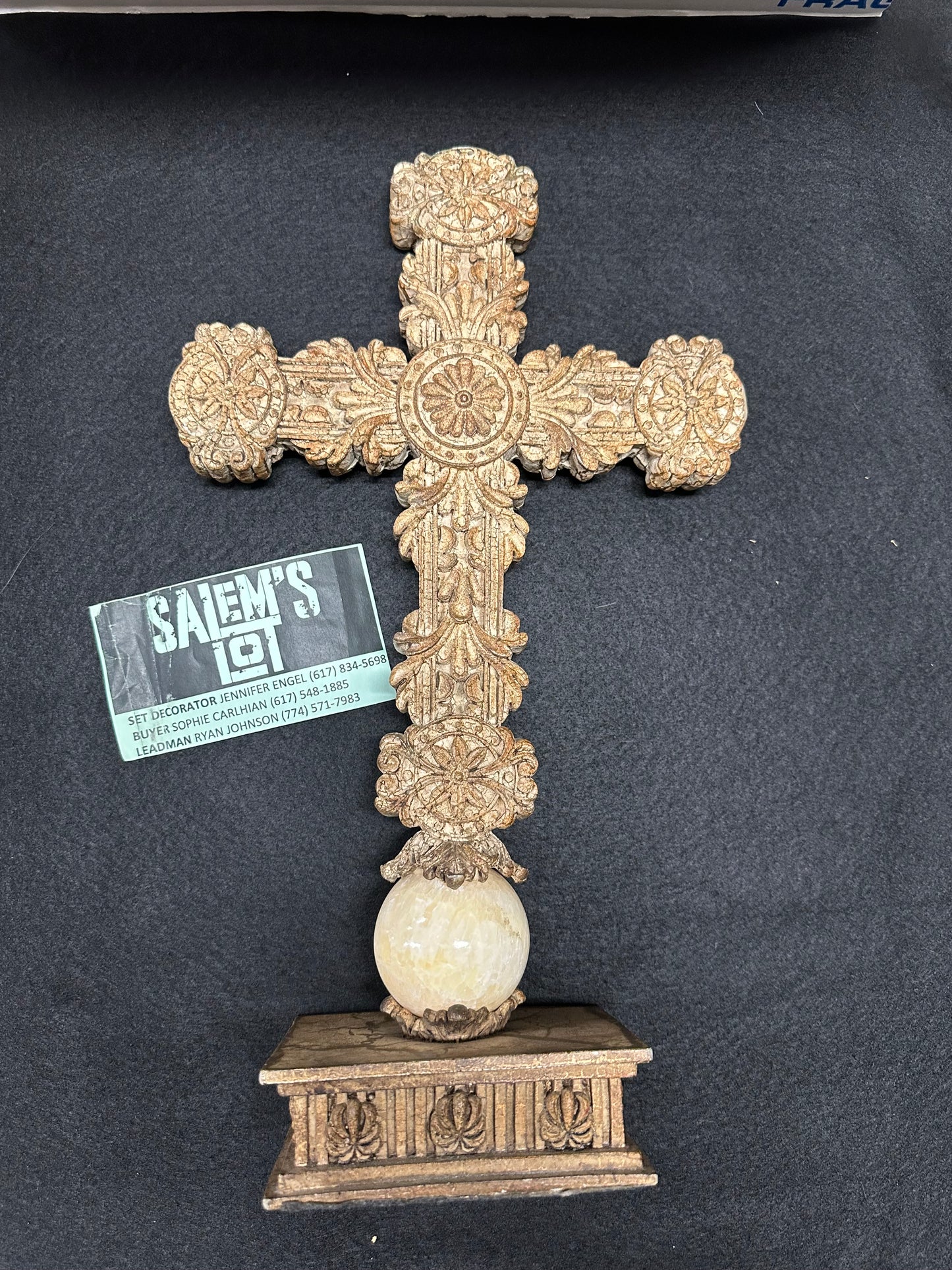 Salem’s Lot, Ornate Crucifix, Screen Used, Max 2024 Production