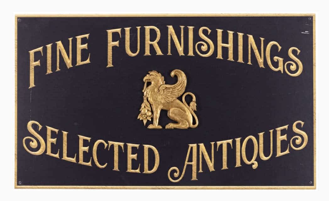 Salem’s Lot, Fine Furnishings Metal Sign, Max Production 2024