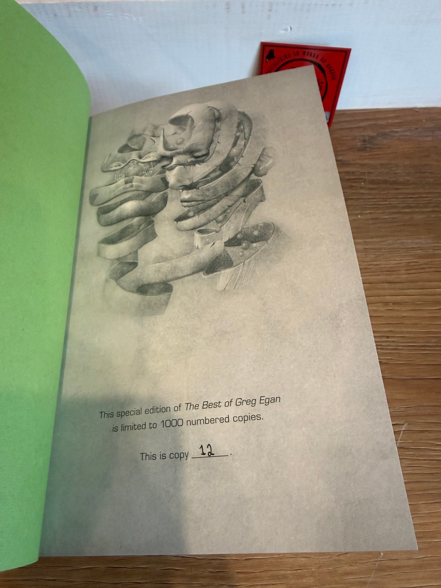 The Best of Greg Egan, First Trade Edition, Subterranean Press