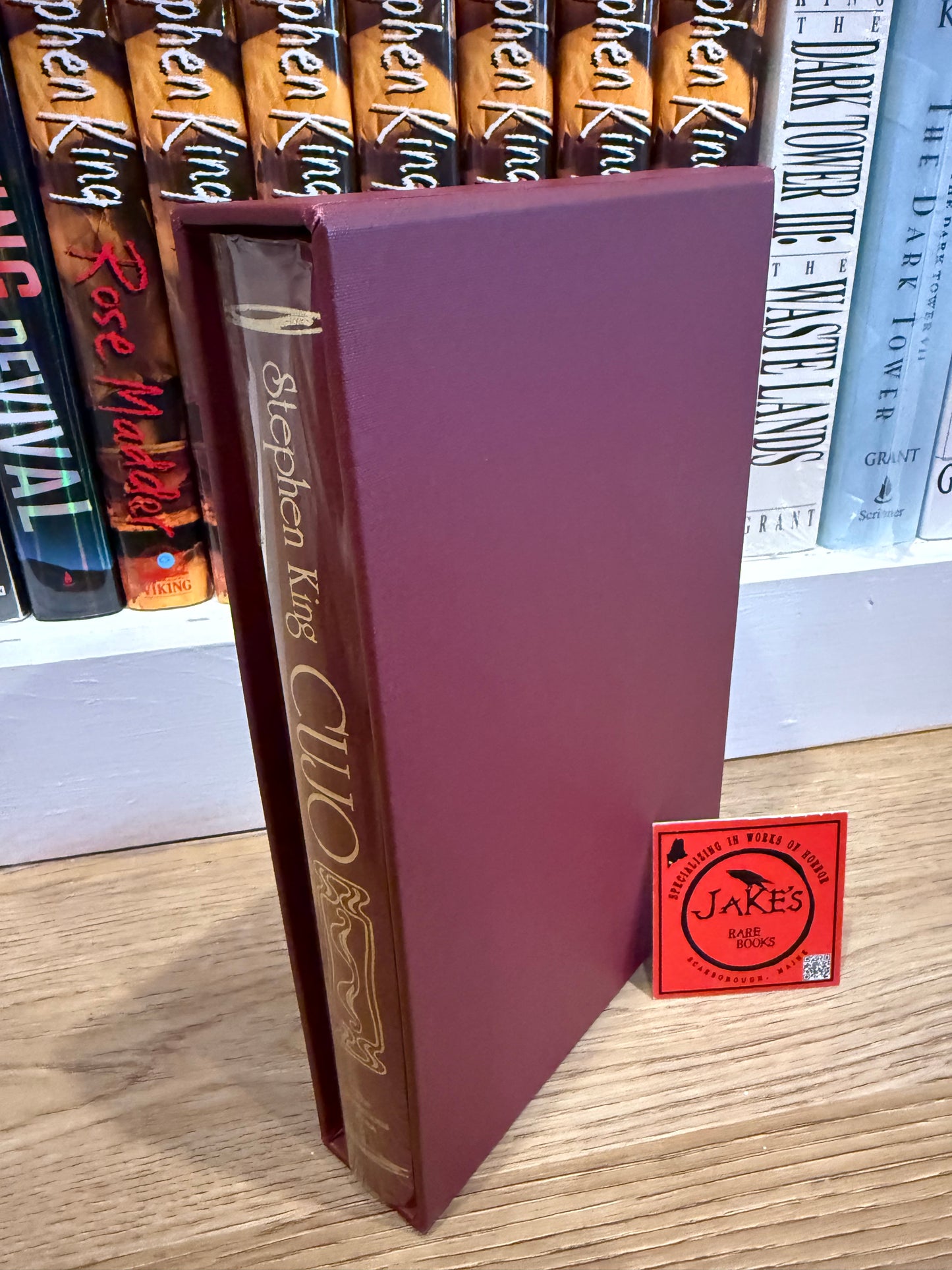 Stephen King, Cujo Signed/Limited #592, Mysterious Press