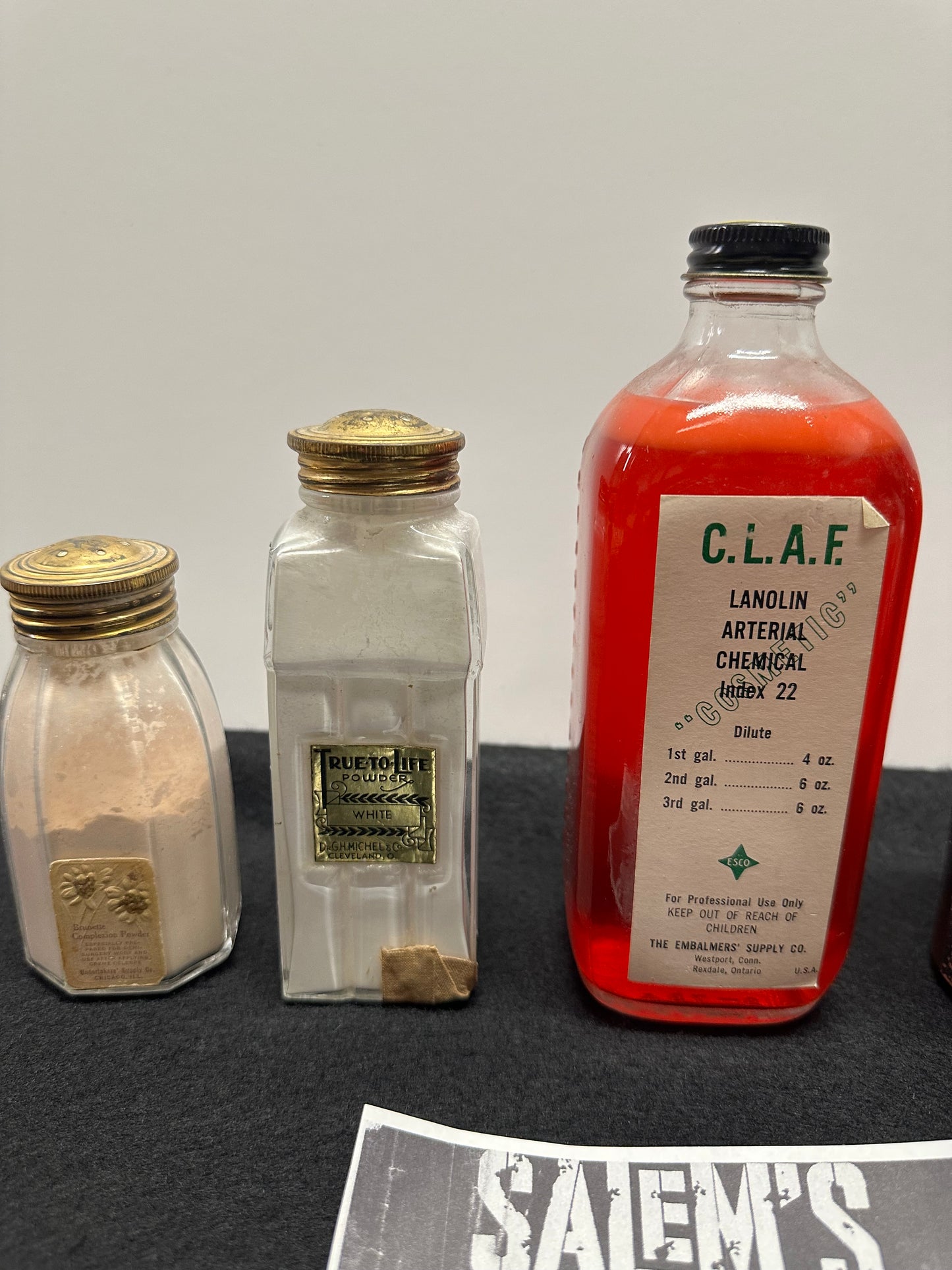 Stephen King, Salem’s Lot, Screen Used Vintage Morgue Items Lot#2