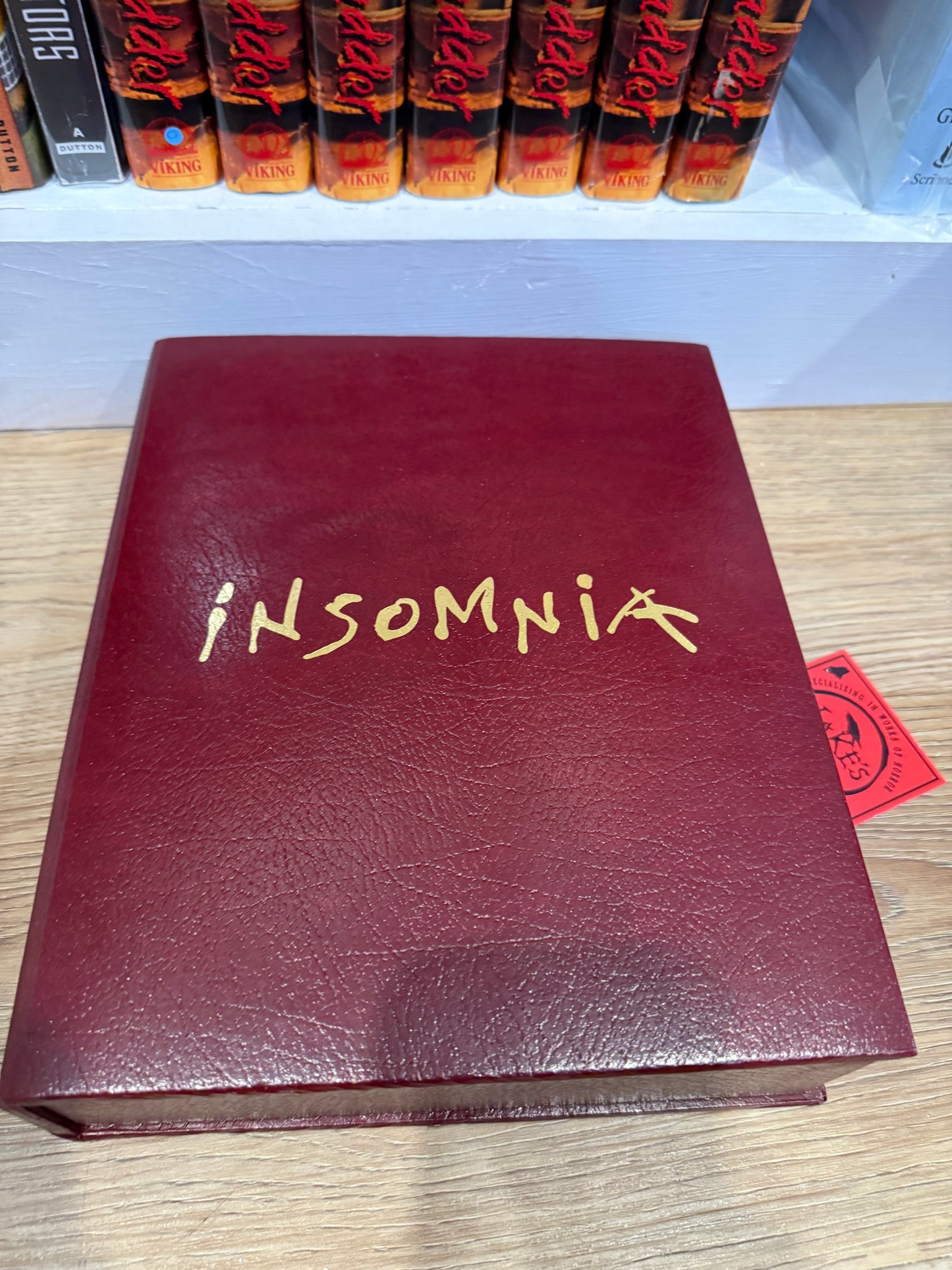 Stephen King, Insomnia, Signed/Limited #392