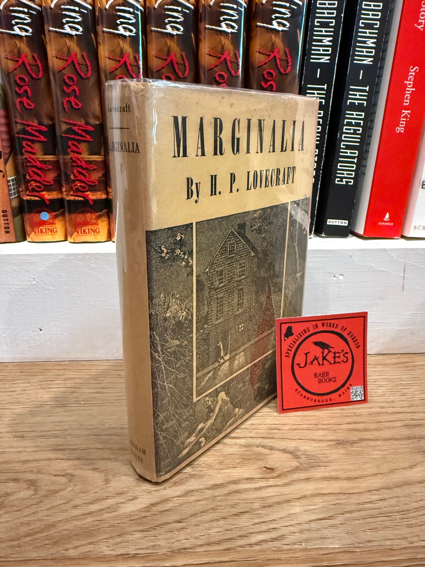 HP Lovecraft, Marginalia, First Edition, Arkham House
