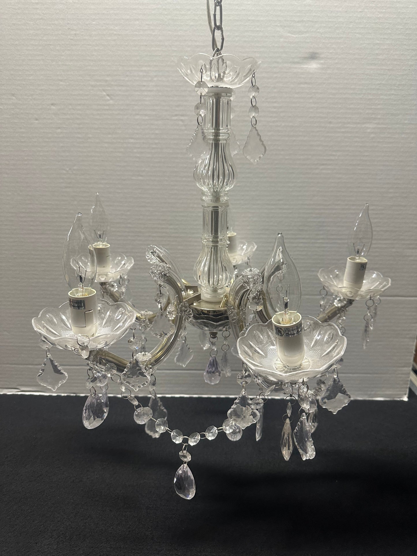 Stephen King, Salem’s Lot, Screen Used Antique Crystal Chandelier