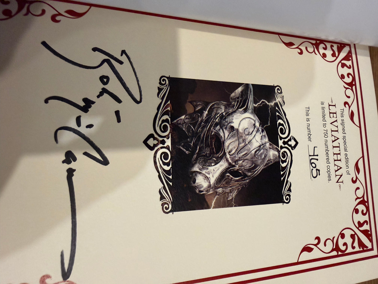 Robert McCammon, Leviathan, Signed/Limited Edition, Lividian Publications