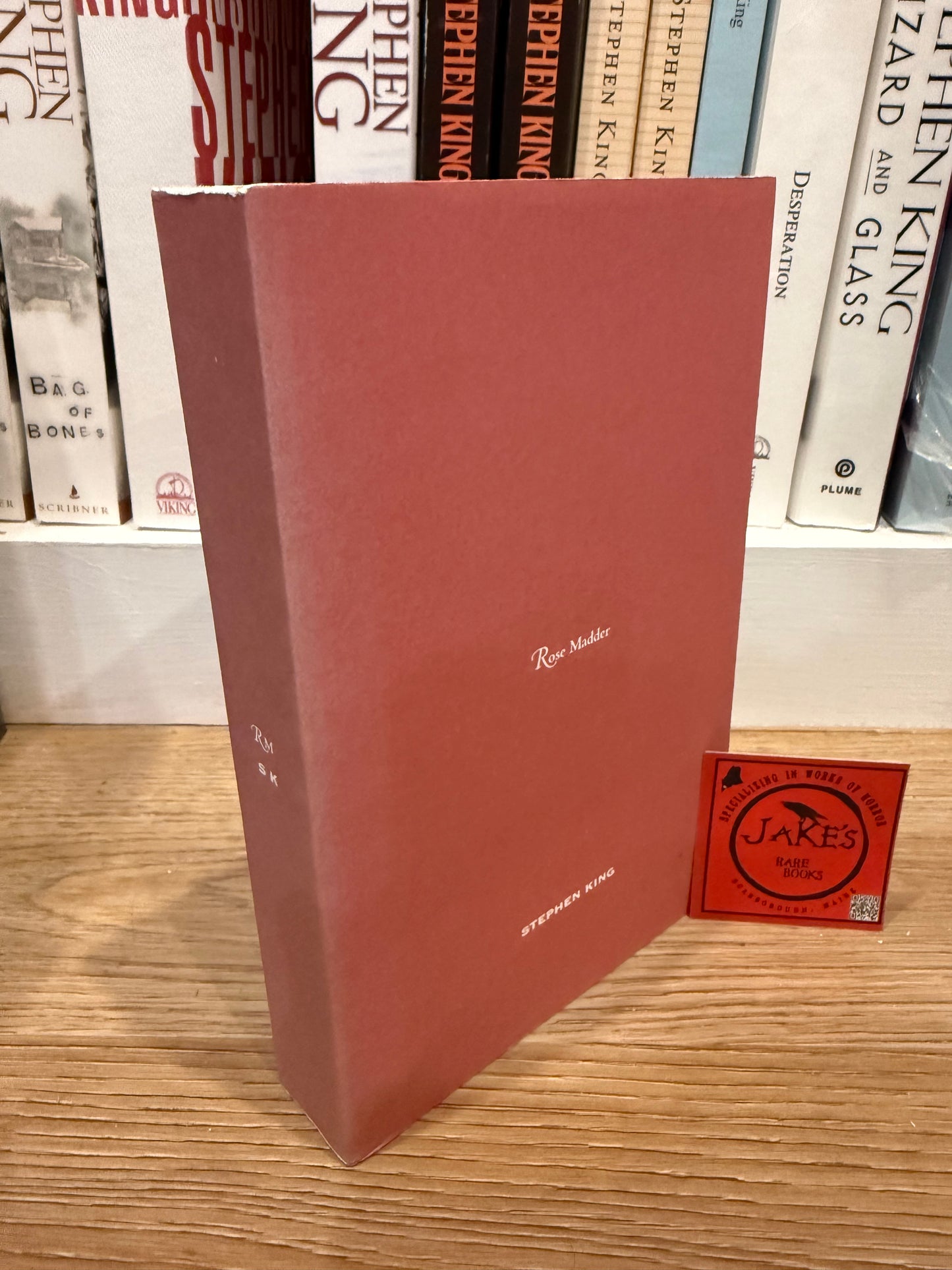 Stephen King, Rose Madder, Uncorrected Proof