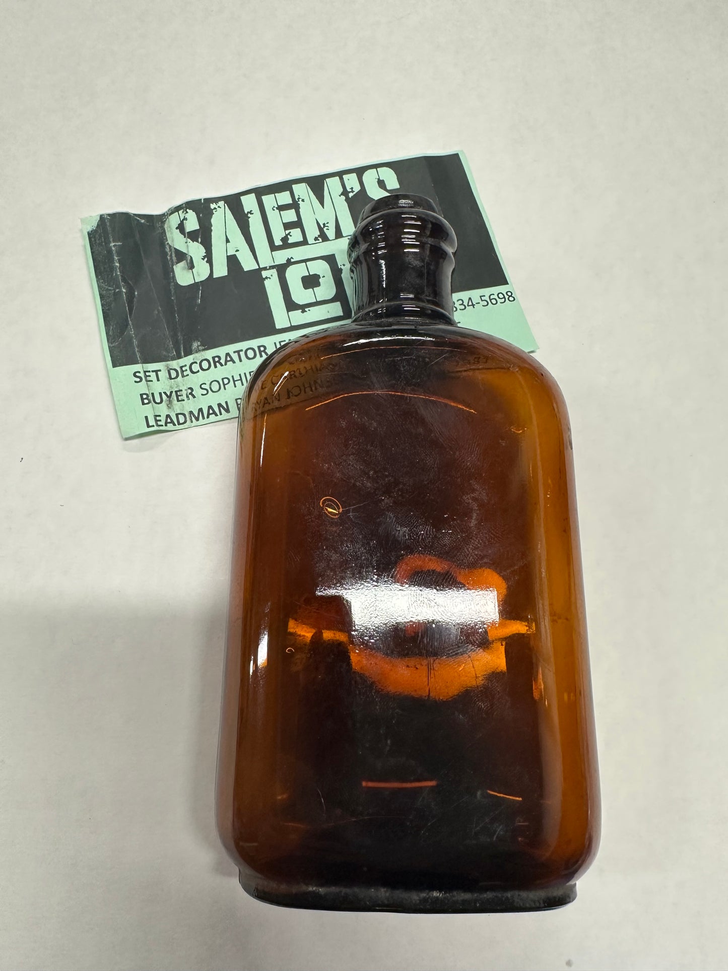 Salem’s Lot, Antique Glass Medicine Bottle, Screen Used, Max Production 2024