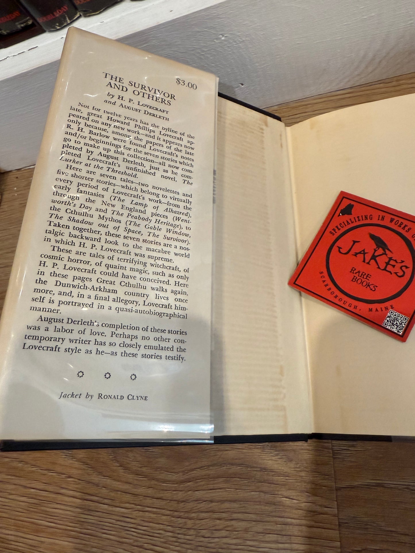 HP Lovecraft, The Survivor and Others, Arkham House