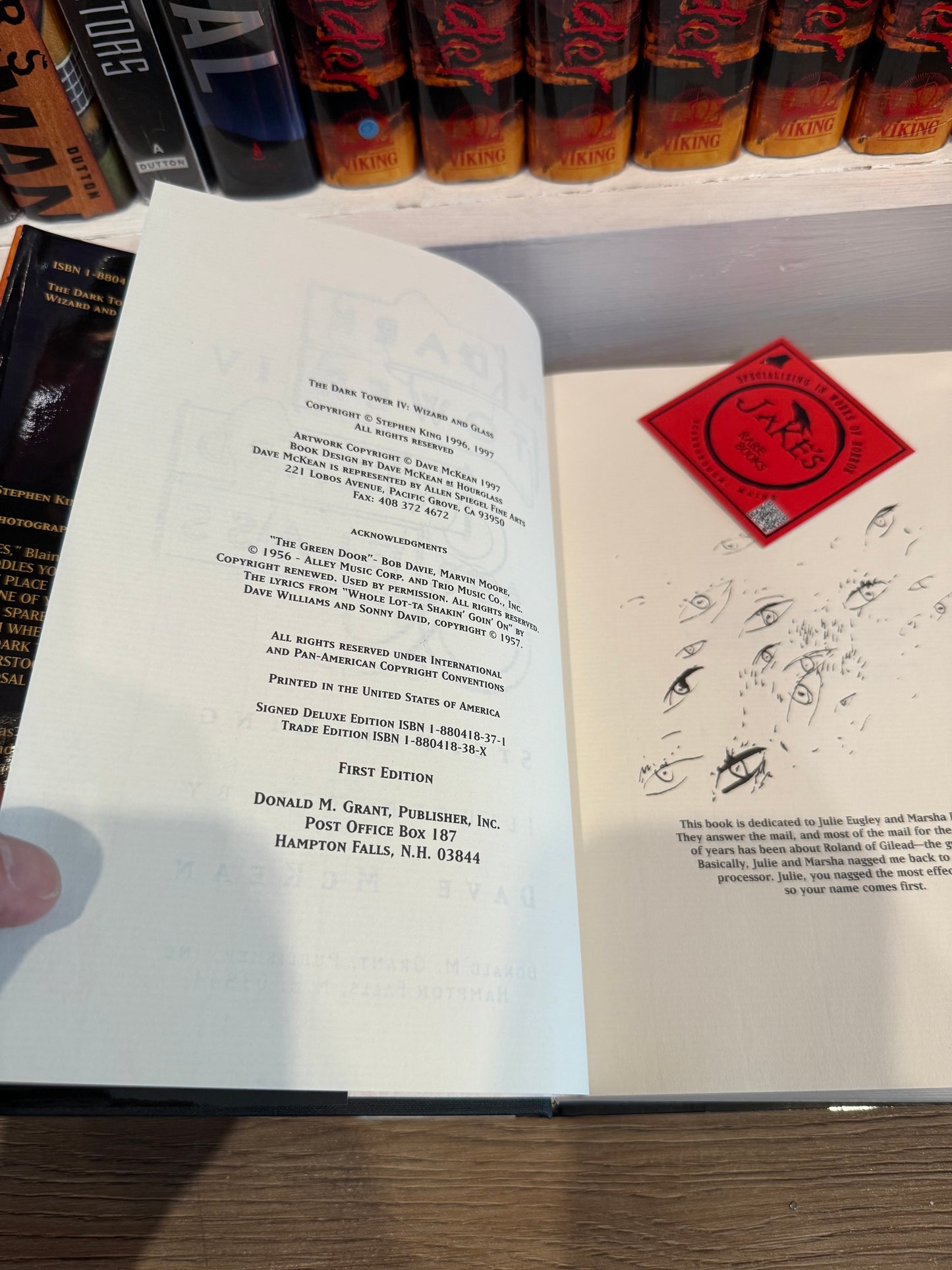 Stephen King, Wizard and Glass, First Edition, Grant Publishing