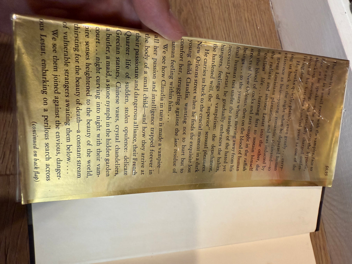 Anne Rice, Interview With a Vampire, First Edition SIGNED, Knopf Publishing