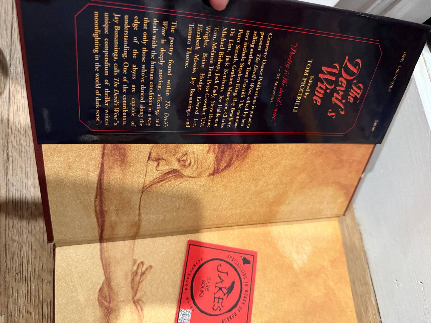 The Devil’s Wine, First Edition, Edited by Tom Piccirilli, Cemetery Dance