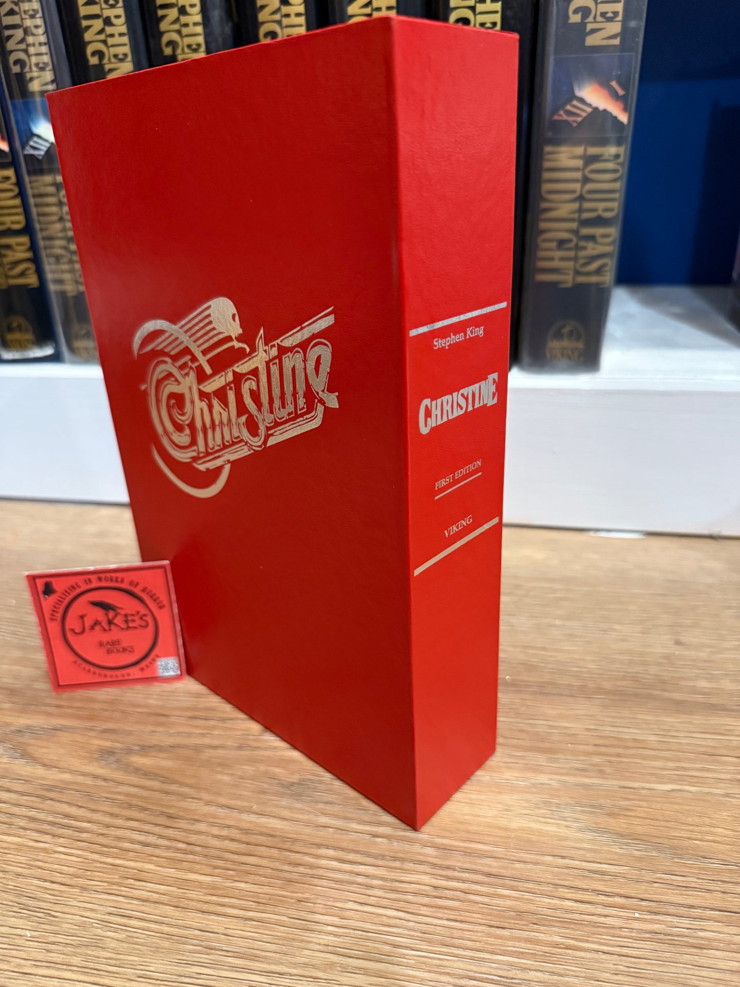 Stephen King, Christine, First Edition, Viking Publishing