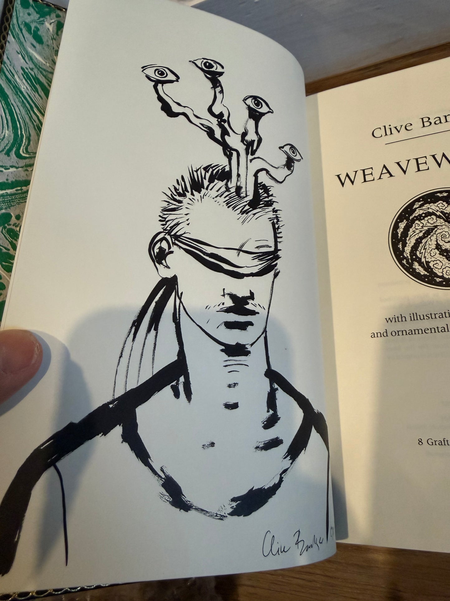 Clive Barker, Weaveworld, Signed/Limited #220, Harper Collins