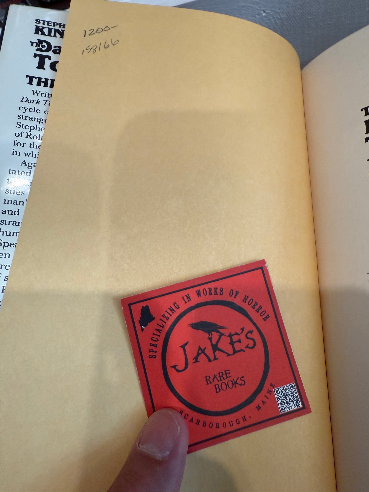 Stephen King, The Gunslinger, First Edition INSCRIBED, Grant Publishing