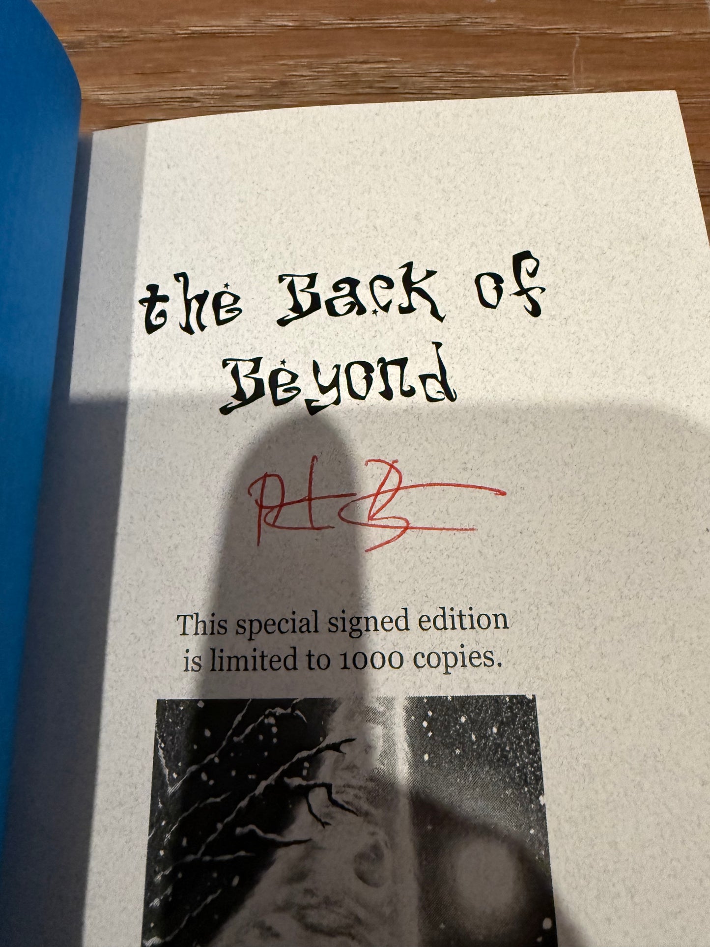 Alan Peter Ryan, The Back and Beyond, Signed/Limited, Cemetery Dance