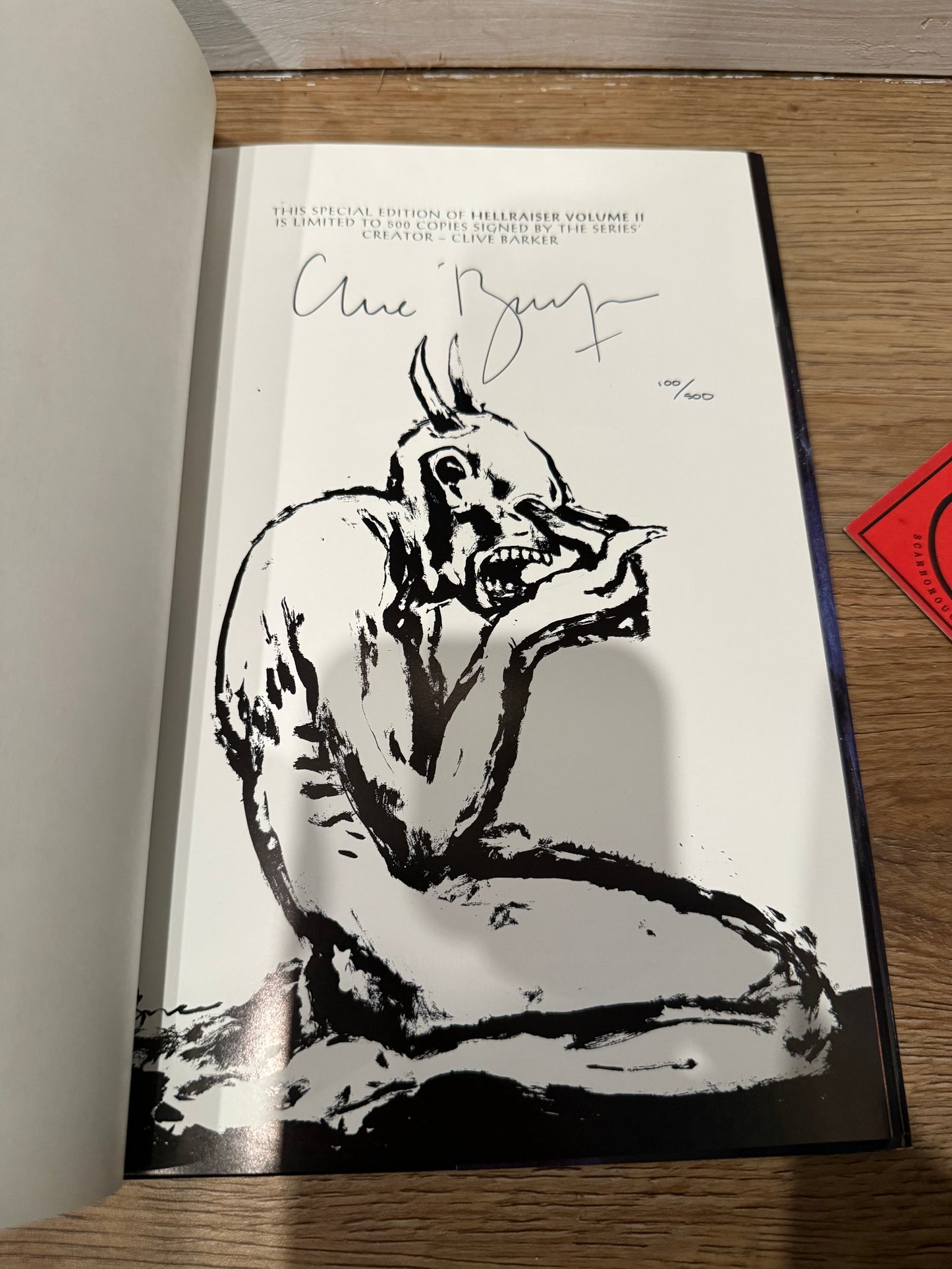 Clive Barker, Hellraiser Volumes I-II, Signed/Limited Edition, Graphitti Designs