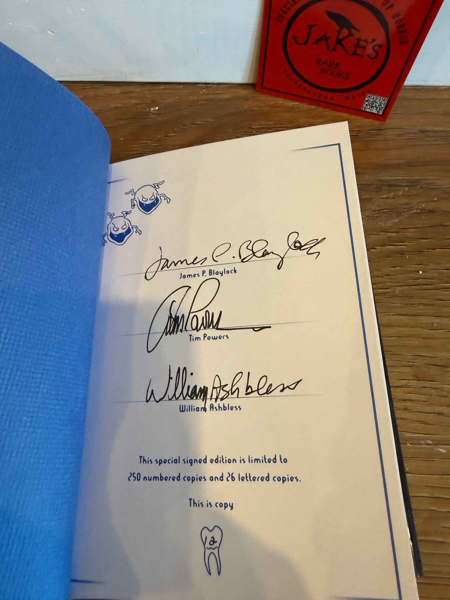 William Ashbless, Pilot Light, Signed Limited #12, Subterranean Press