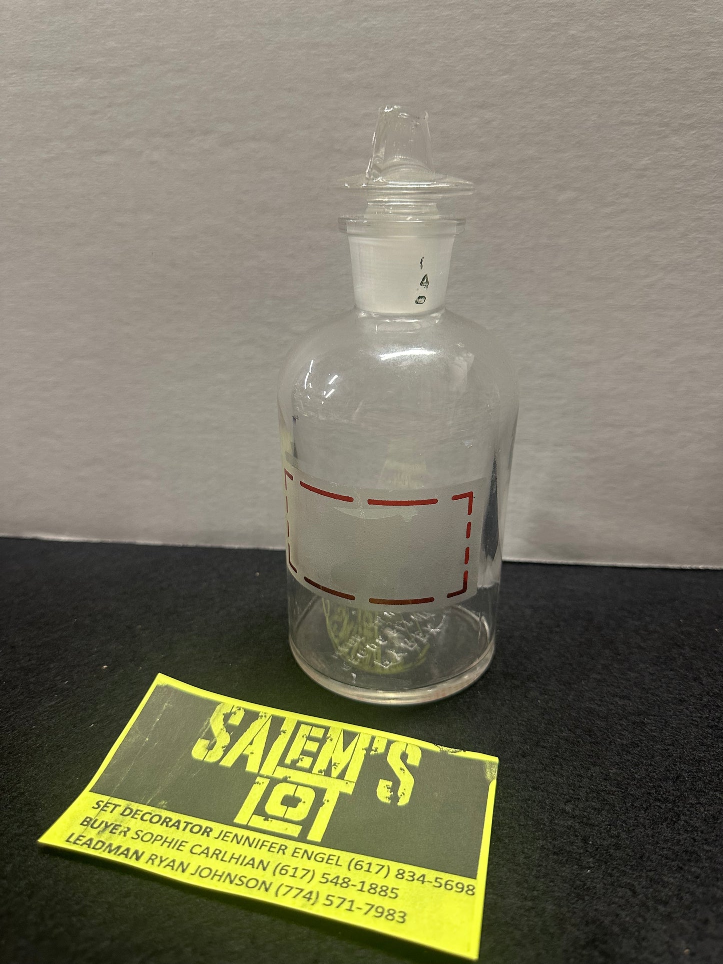 Salem’s Lot, Screen Used, Antique Glass Decanter