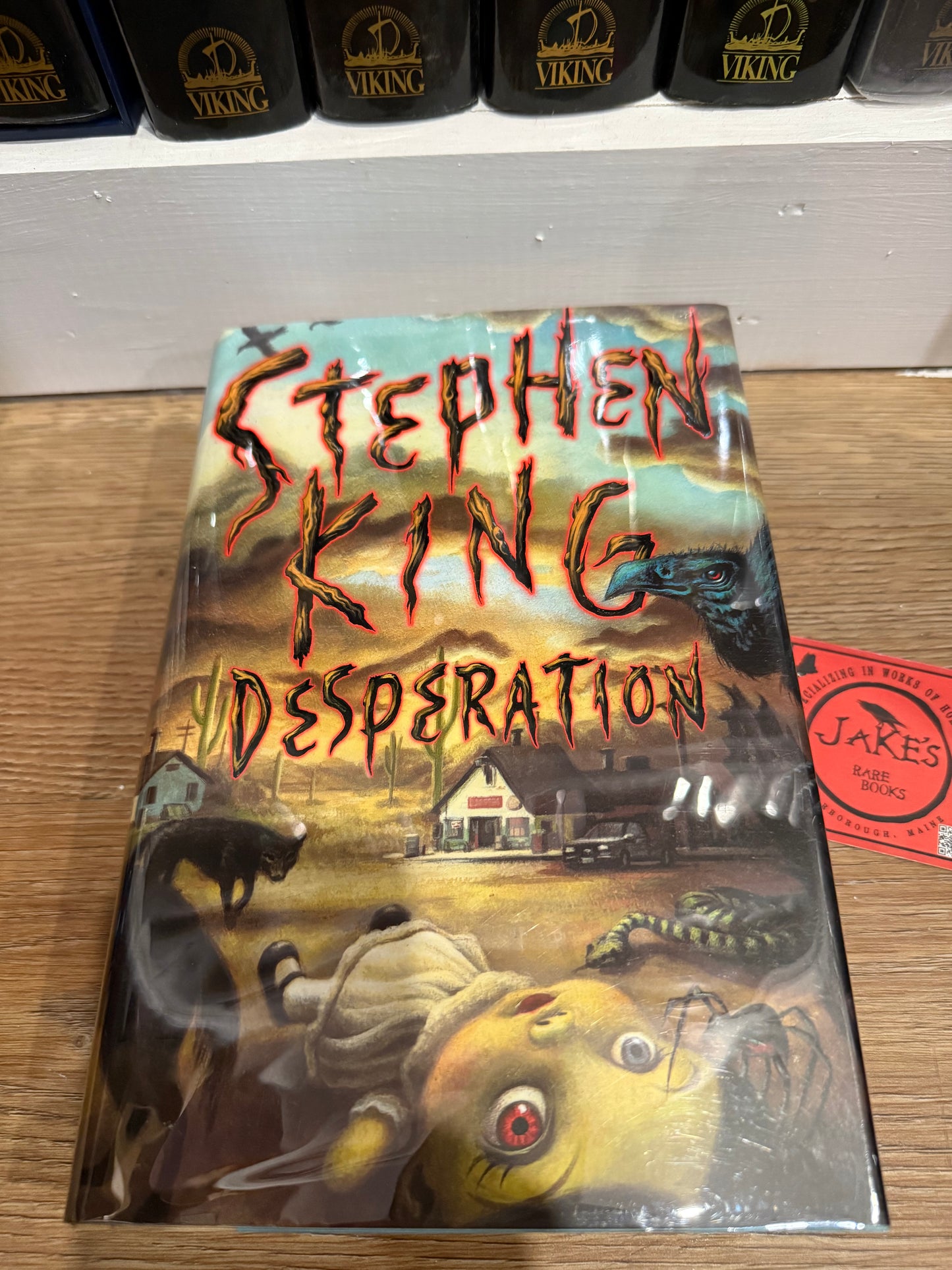 Stephen King, Desperation, First Edition, Viking Publishing