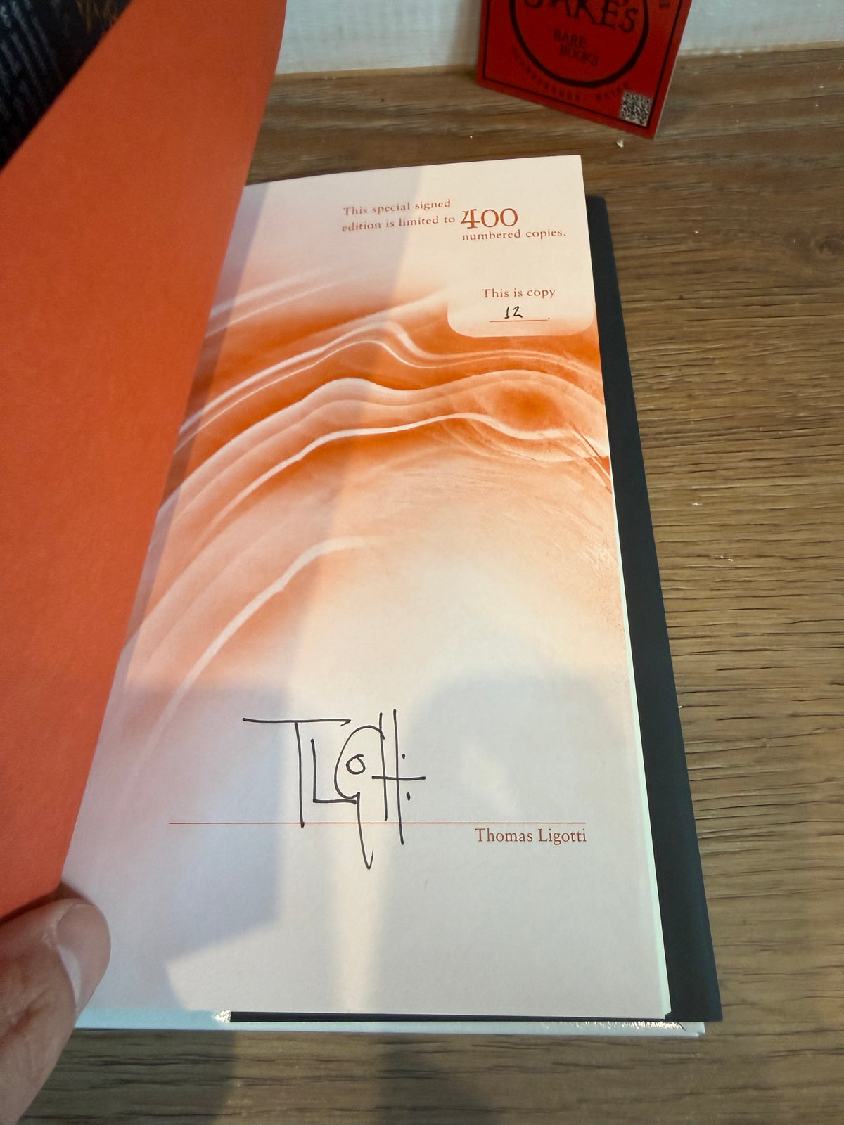 Thomas Ligotti, The Spectral Link, Signed Limited #12, Subterranean Press