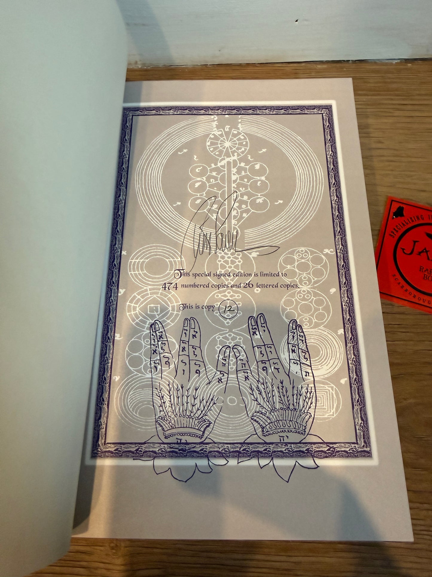 Tim Powers, Three Days to Never, Signed/Limited #12, Subterranean Press