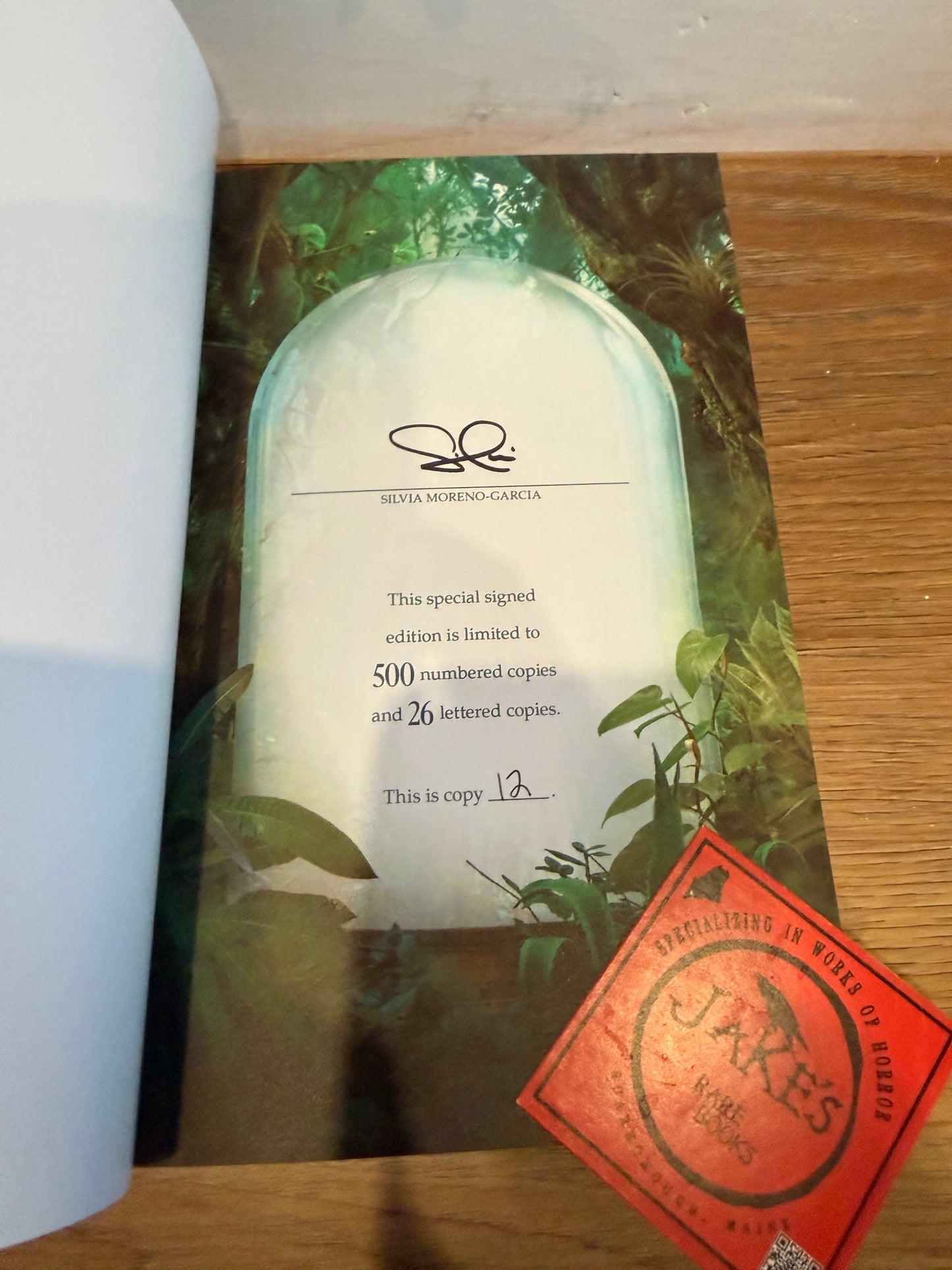 Silvia Moreno-Garcia, The Daughter of Doctor Moreau, Signed/Limited #12, Subterranean Press