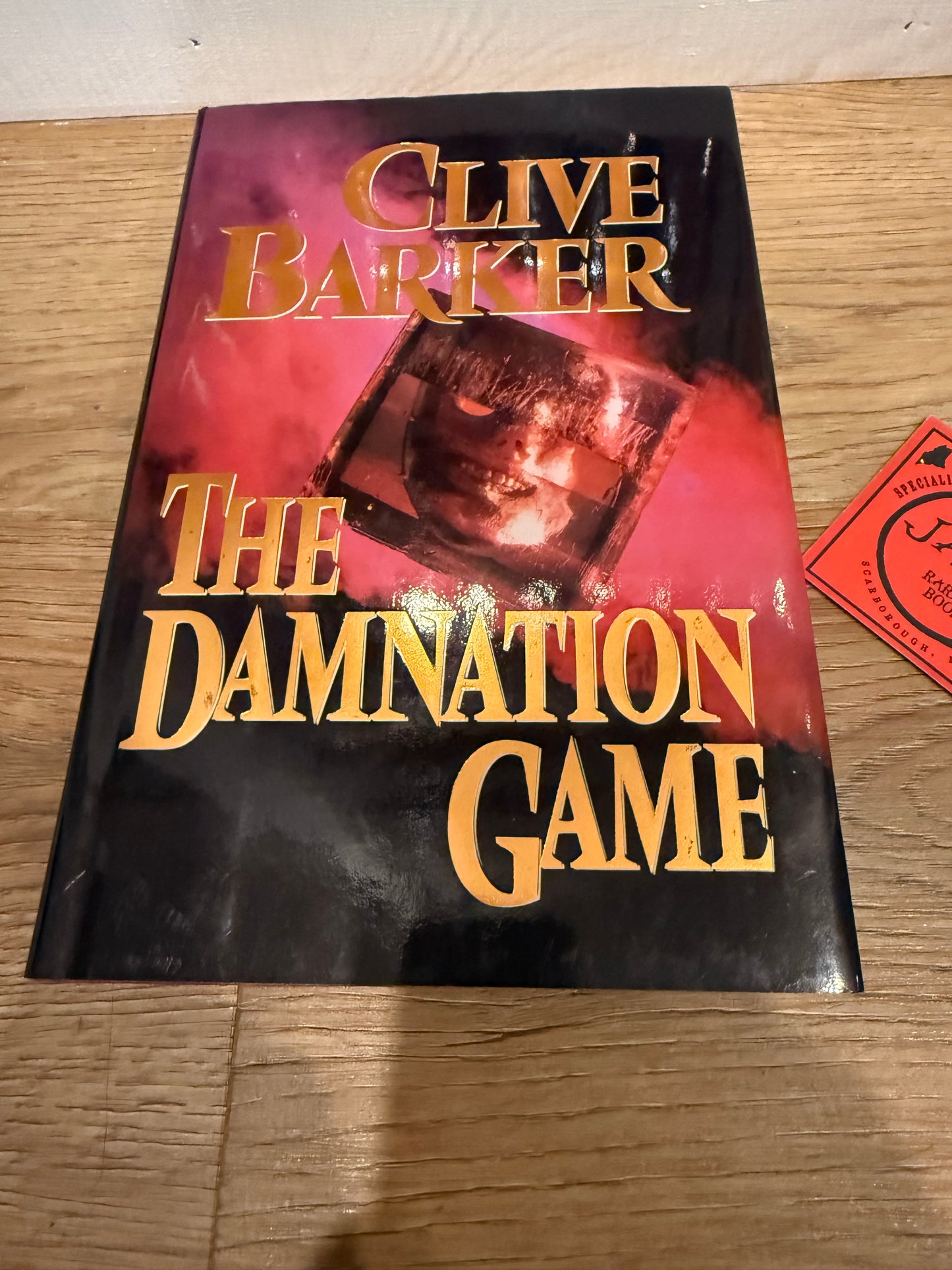 Clive Barker, The Damnation Game, First Edition, Putnam
