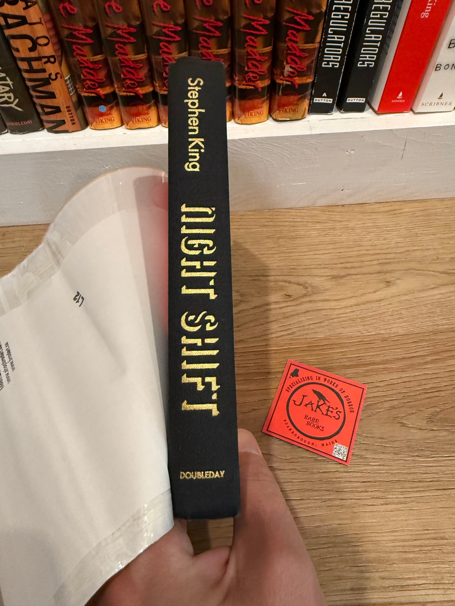 Stephen King, Night Shift, First Edition, Doubleday Publishing